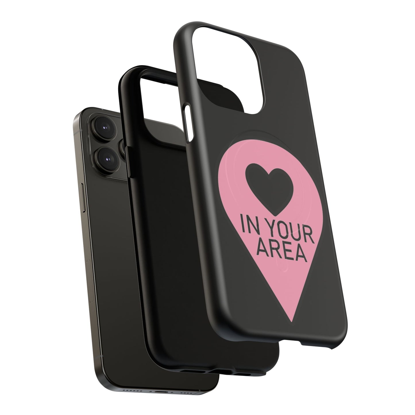 Iphone In Your Area Pin Marker - Tough Magnetic Phone Case