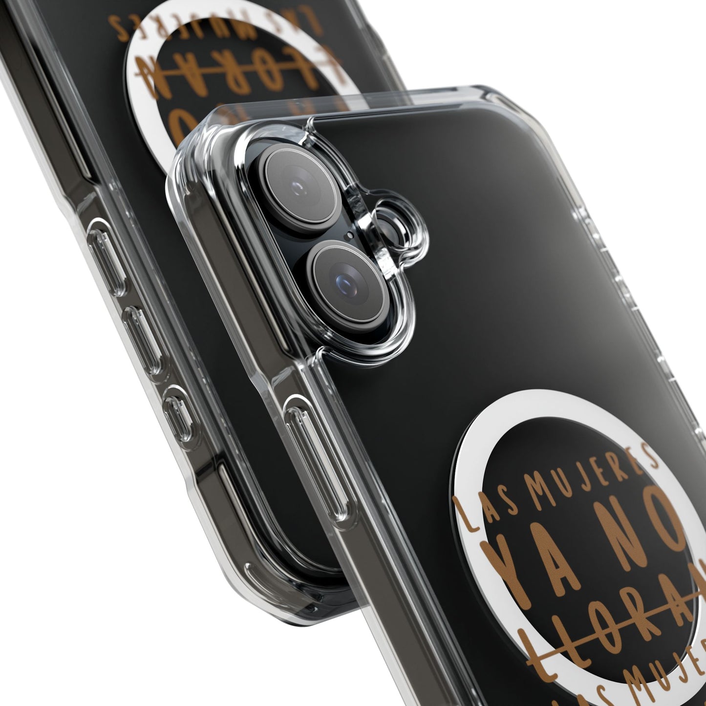 Hustle Over Tears Clear Impact case
