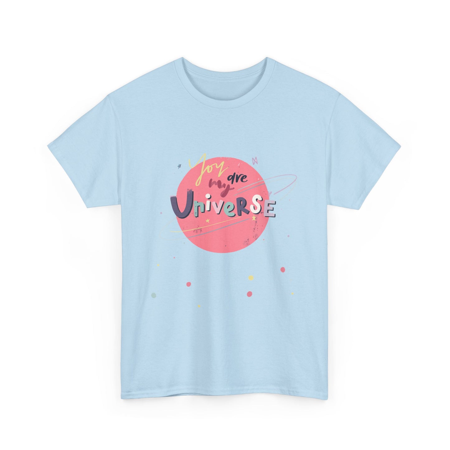 Pastel Planet & Universe Unisex Cotton Tee