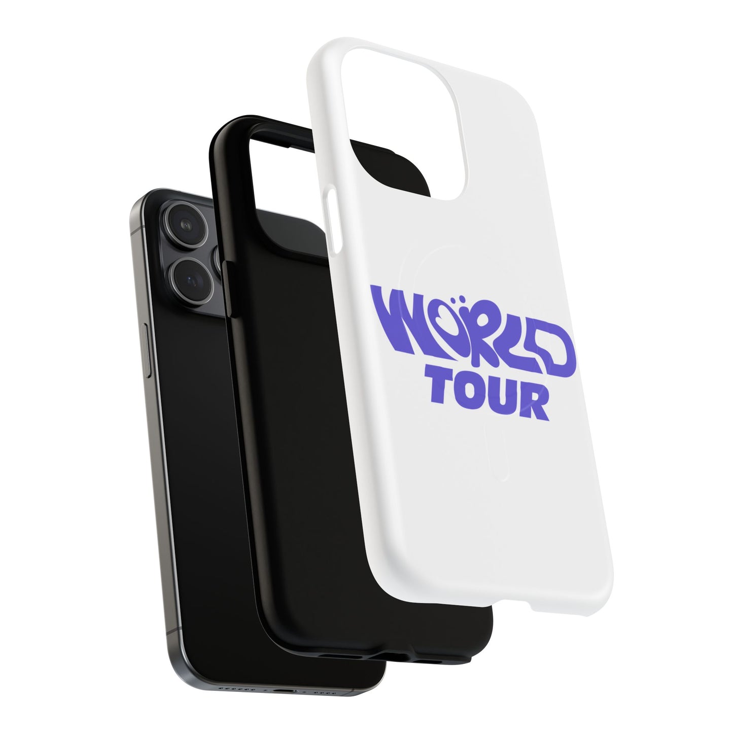 World Tour Bubble Letter Tough Magnetic phone case