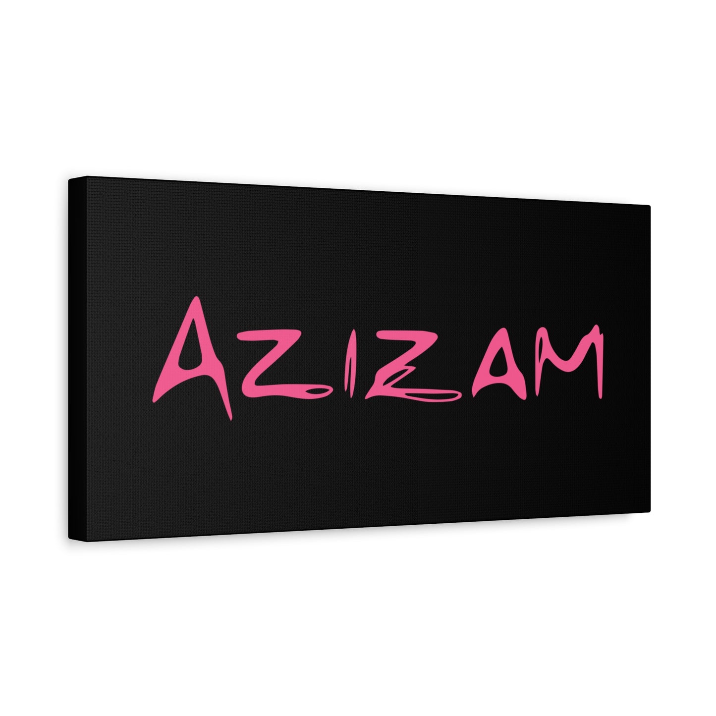 Handwritten Heart Doodle Matte Canvas
