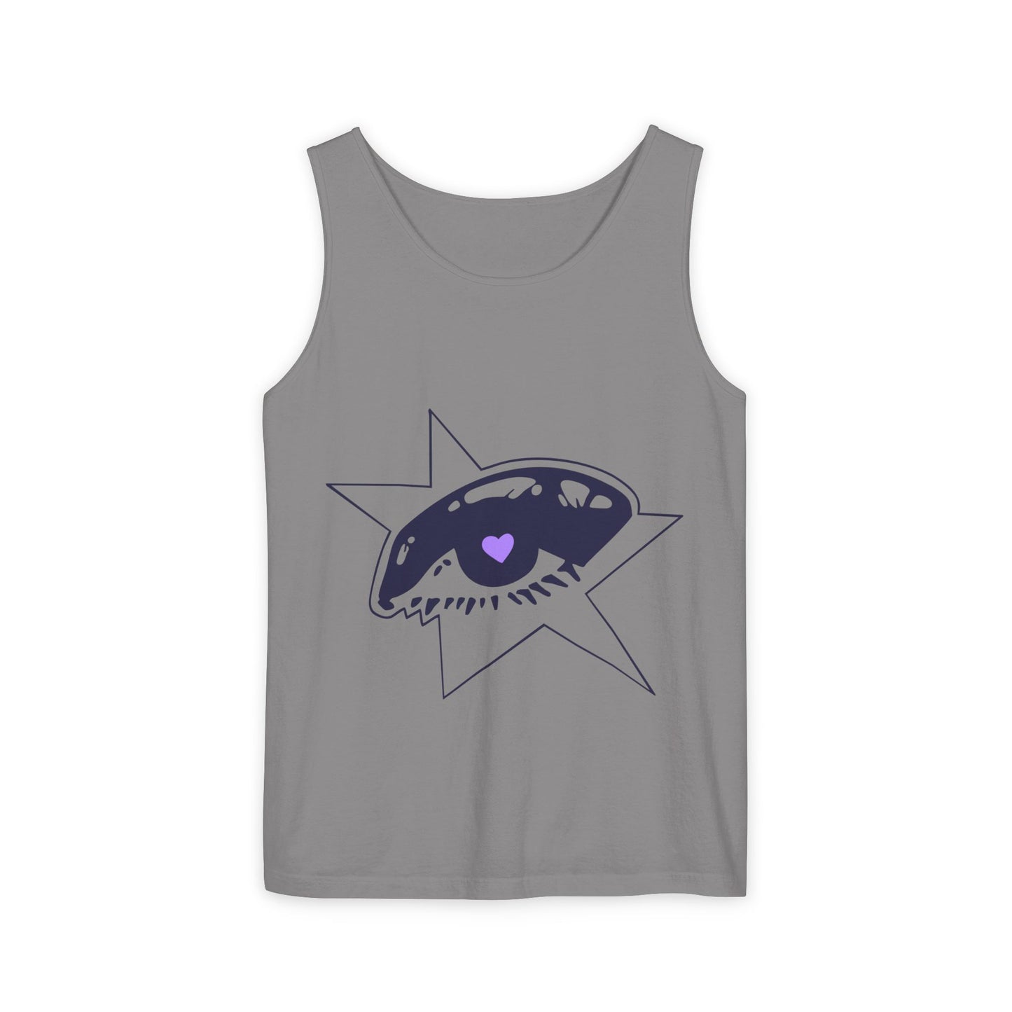 Purple Starry Eye-Dyed Tank Top