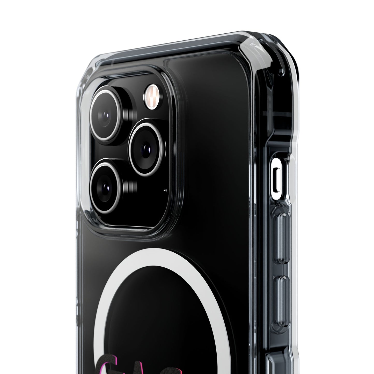Electric Neon Magnetic clear case