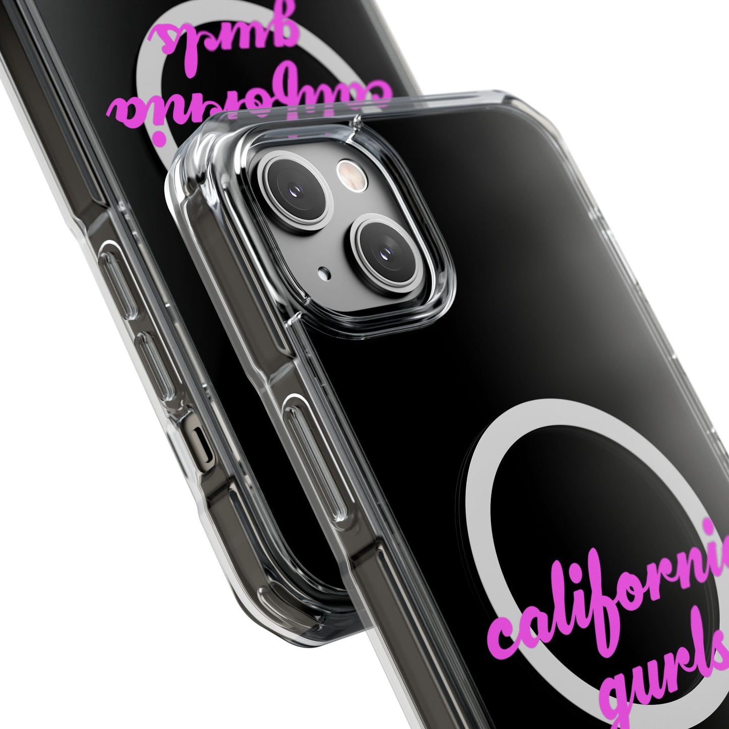 California Script Magnetic Clear Impact cases