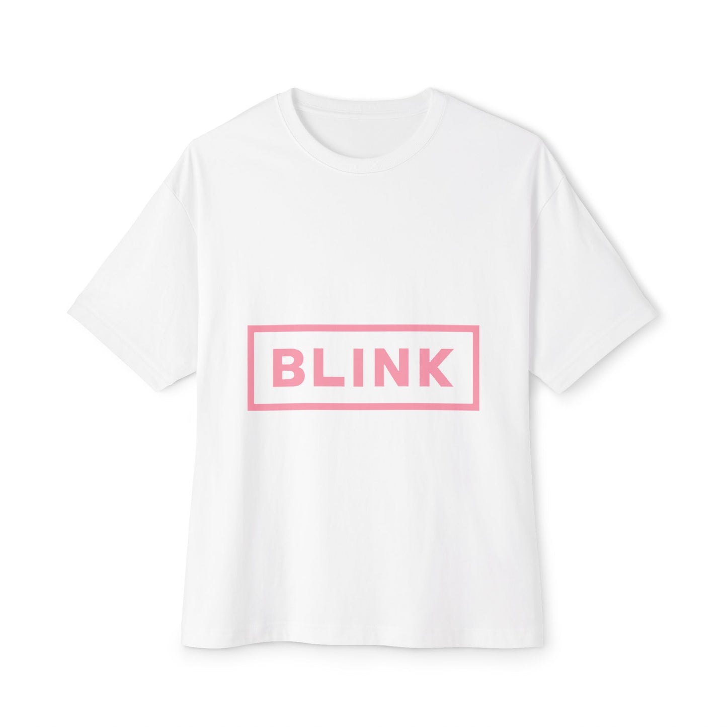 Minimal BLINK Logo – Oversized Boxy Tee