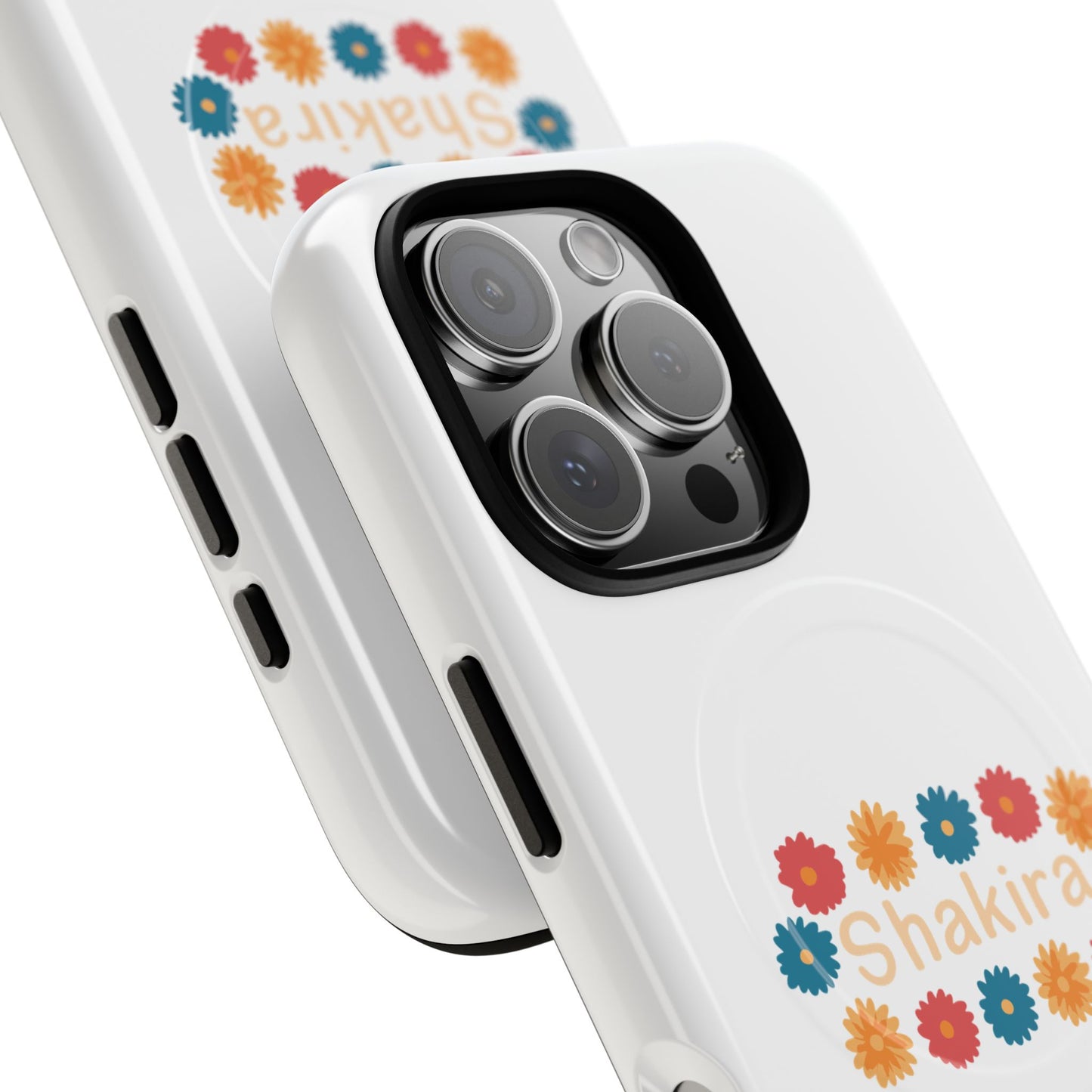 Retro Floral Groove Tough Magnetic case