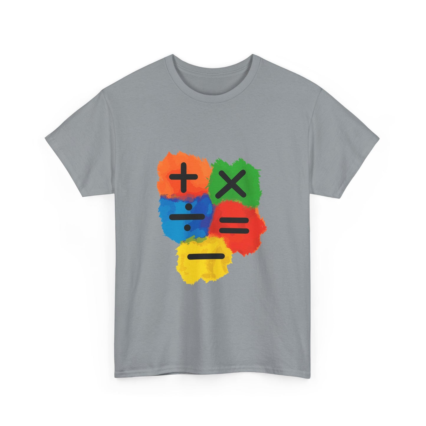 Orange Equals Symbol Unisex Heavy Cotton Tee