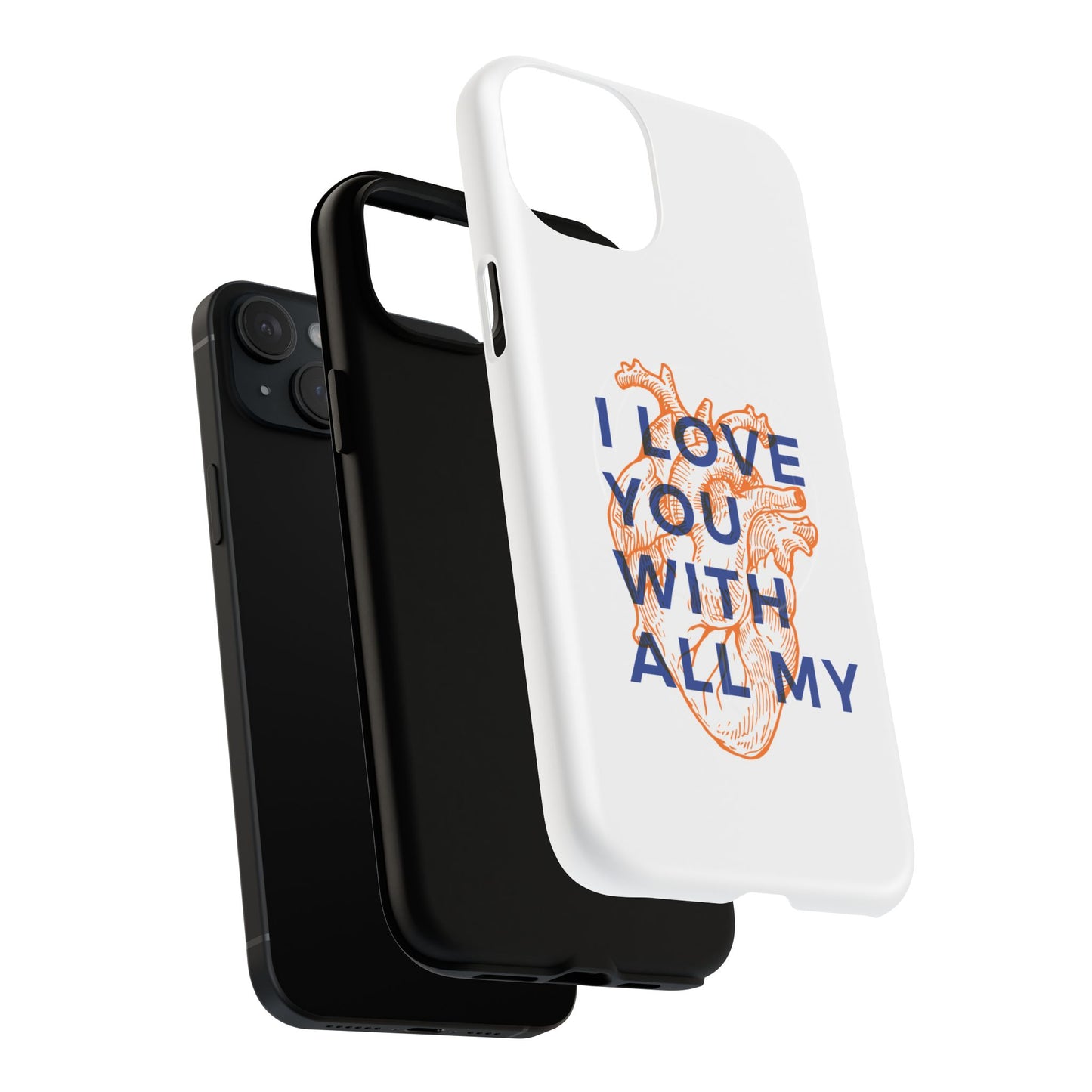 All My Heart Anatomical Art Tough Magnetic Case
