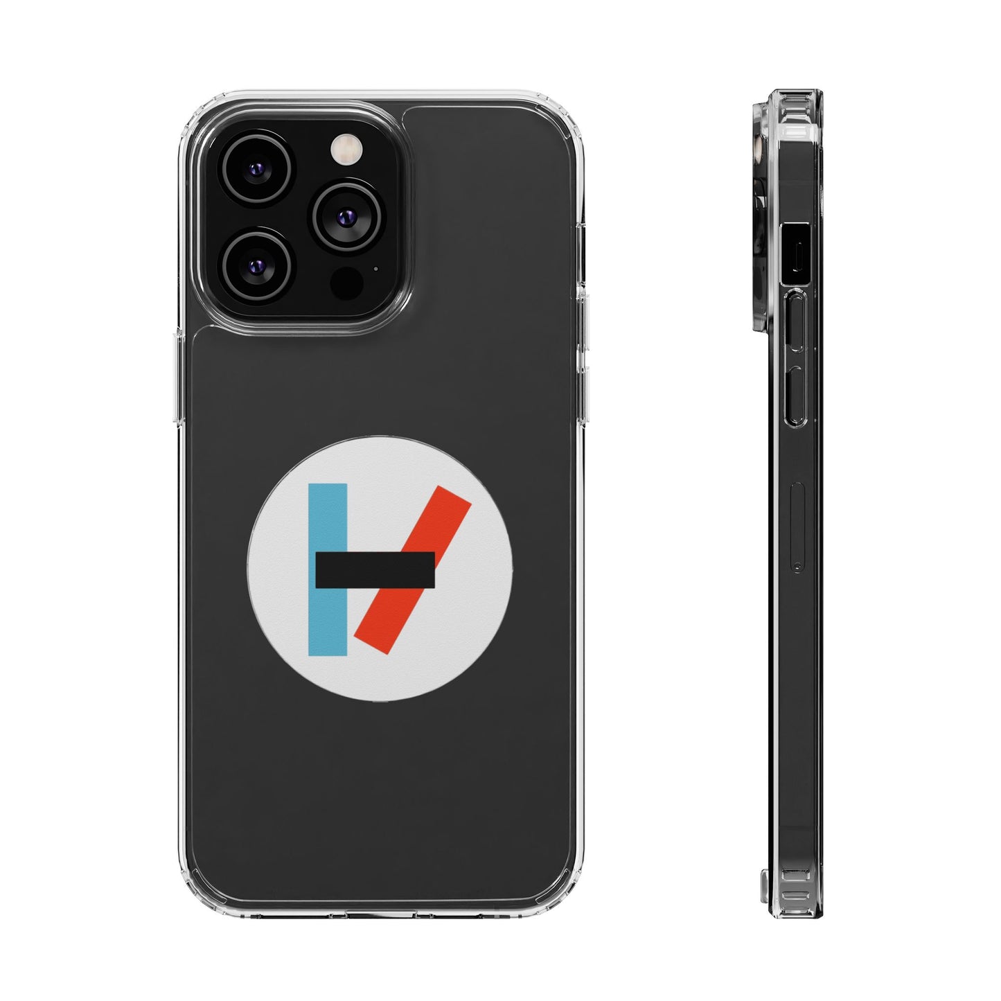 Circle Flame Clear Case