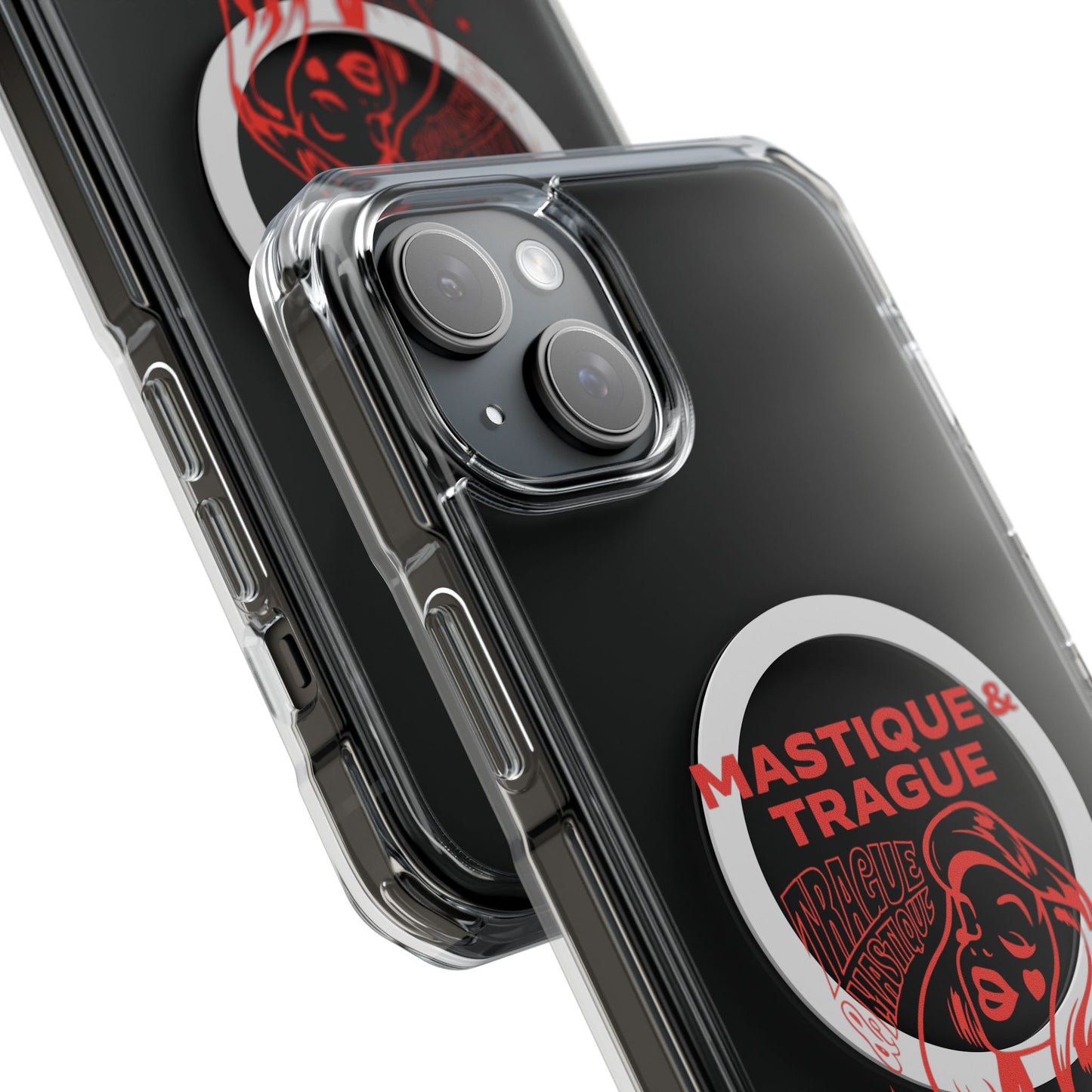 Fierce Femme in Red Clear Impact case