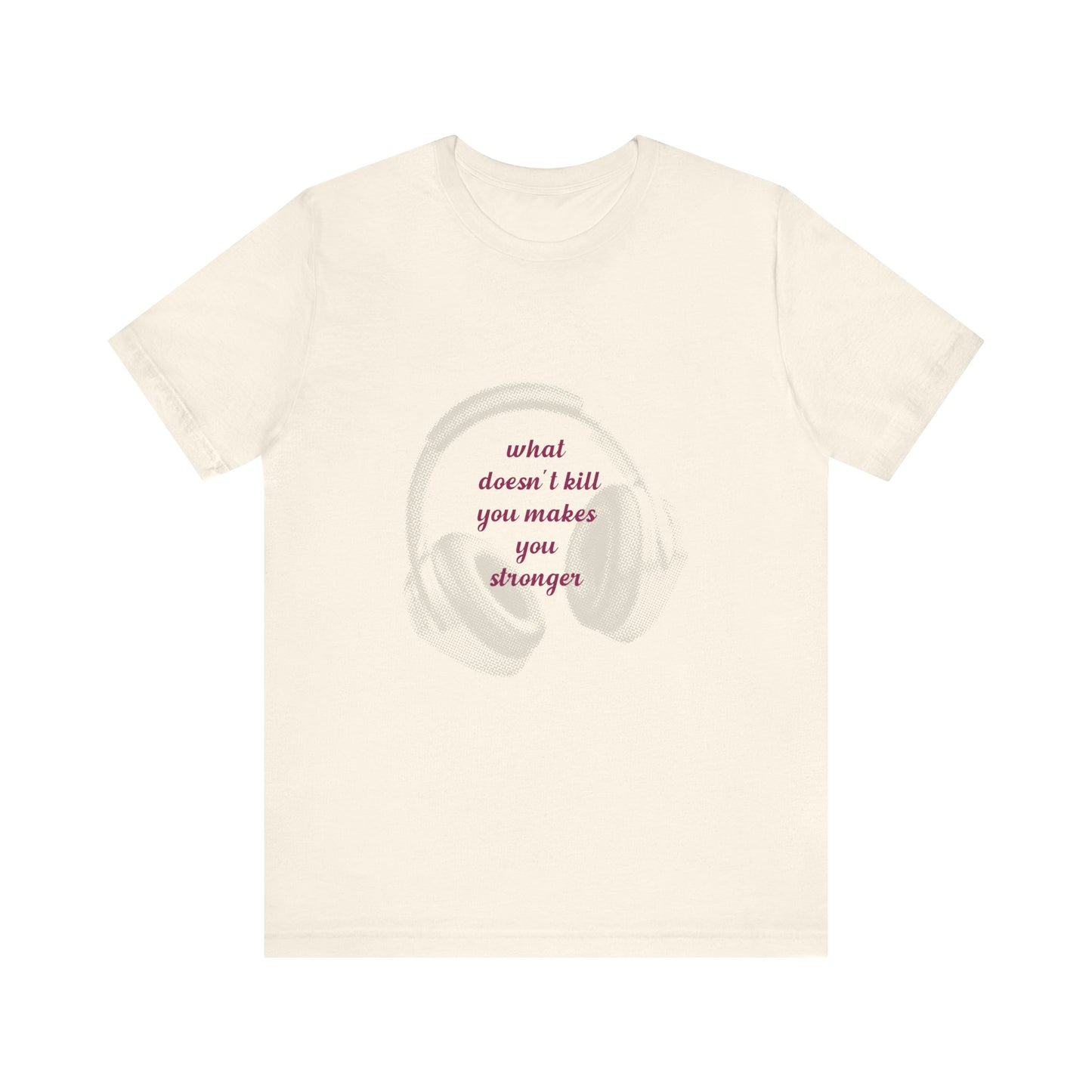 Stronger Soundwaves Unisex Jersey short sleeve tee