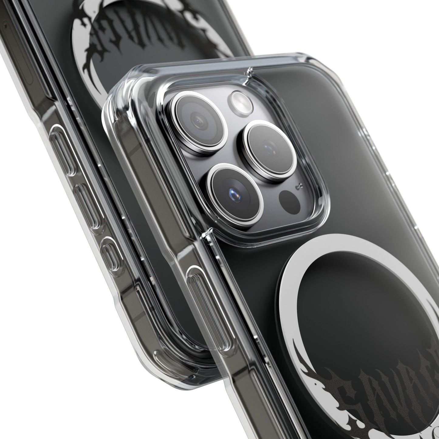 Monster Font Magnetic clear case