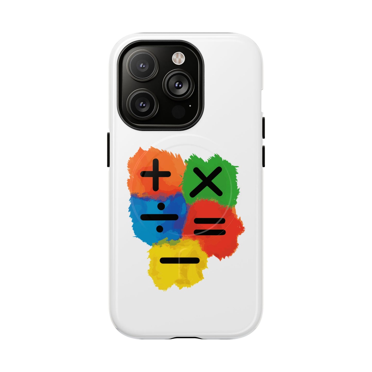 Orange Equals Symbol Tough Magnetic case