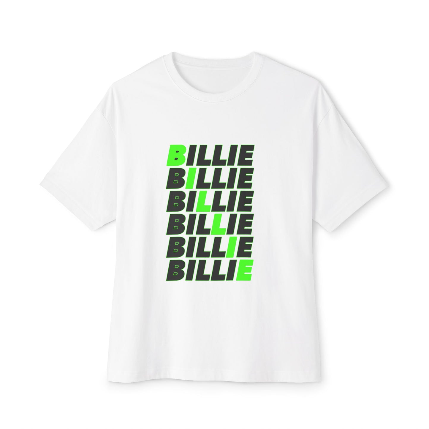 Minimal Block Statement Unisex Oversized Tee