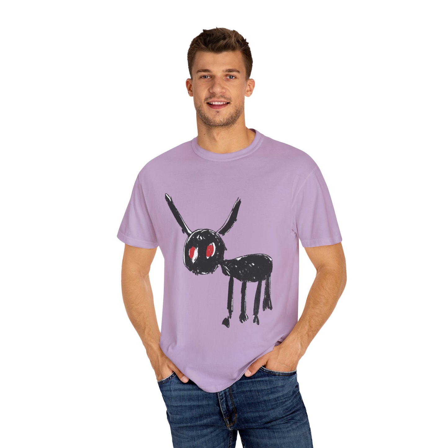 Demon Sketch Dyed Tshirt
