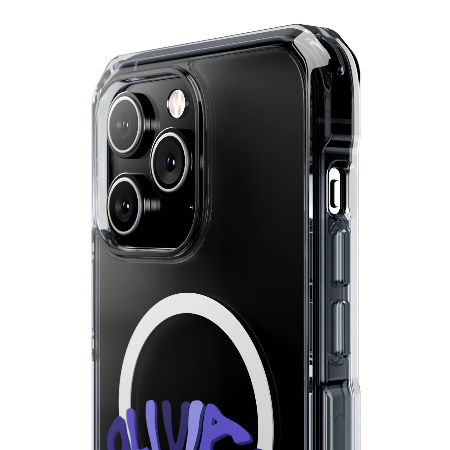 Olivia Rodrigo Wavy Text Magnetic Clear Impact Case