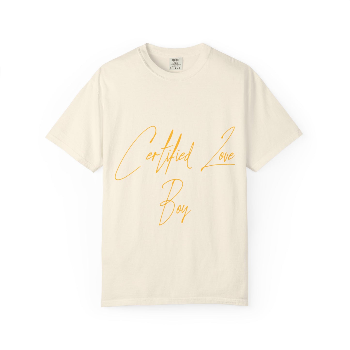 Certified Lover Boy Script Dyed Tshirt