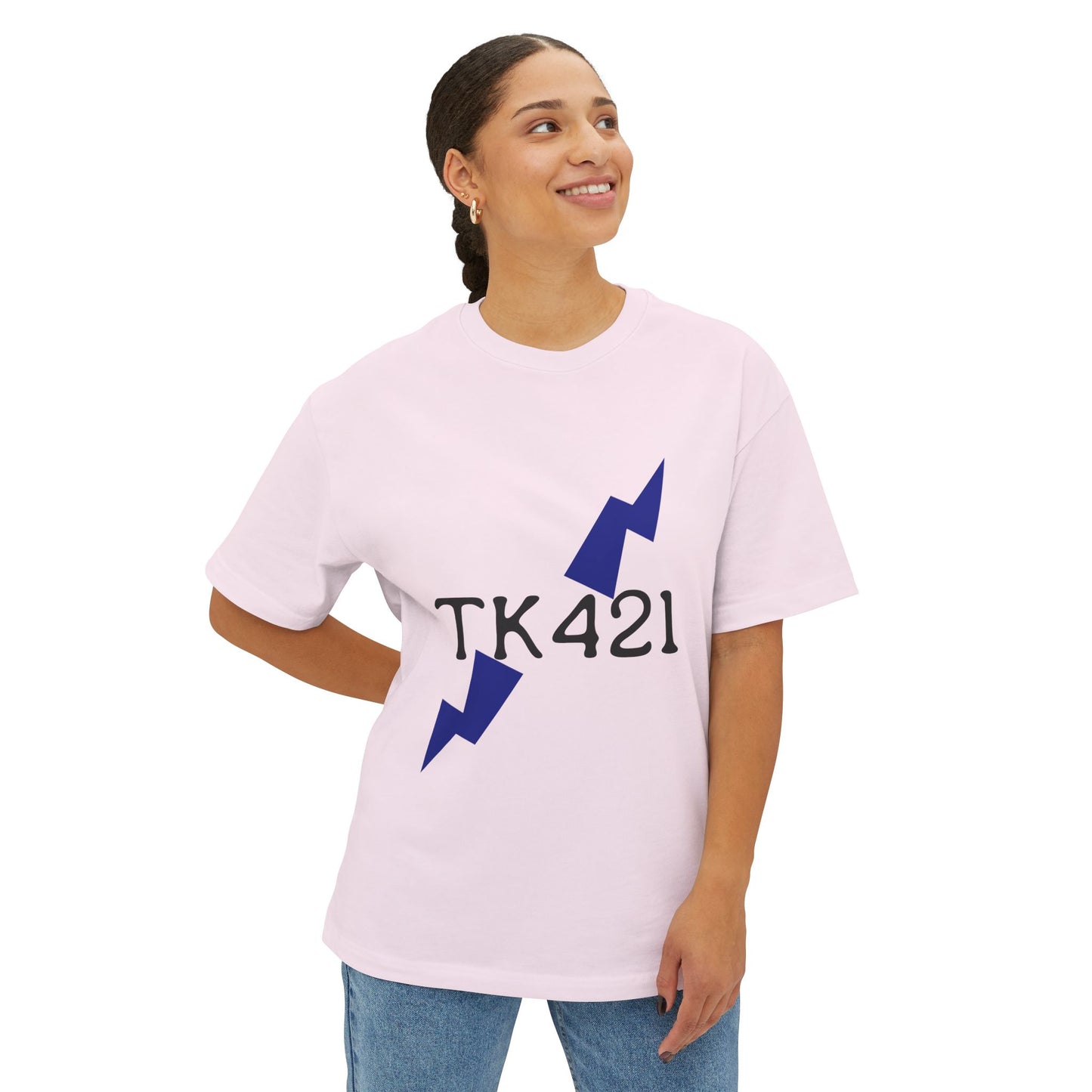 Bolt Duality Unisex Oversized Boxy tee