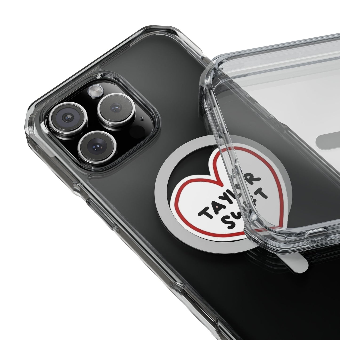 Heartbeats & Midnights Magnetic clear Impact Case
