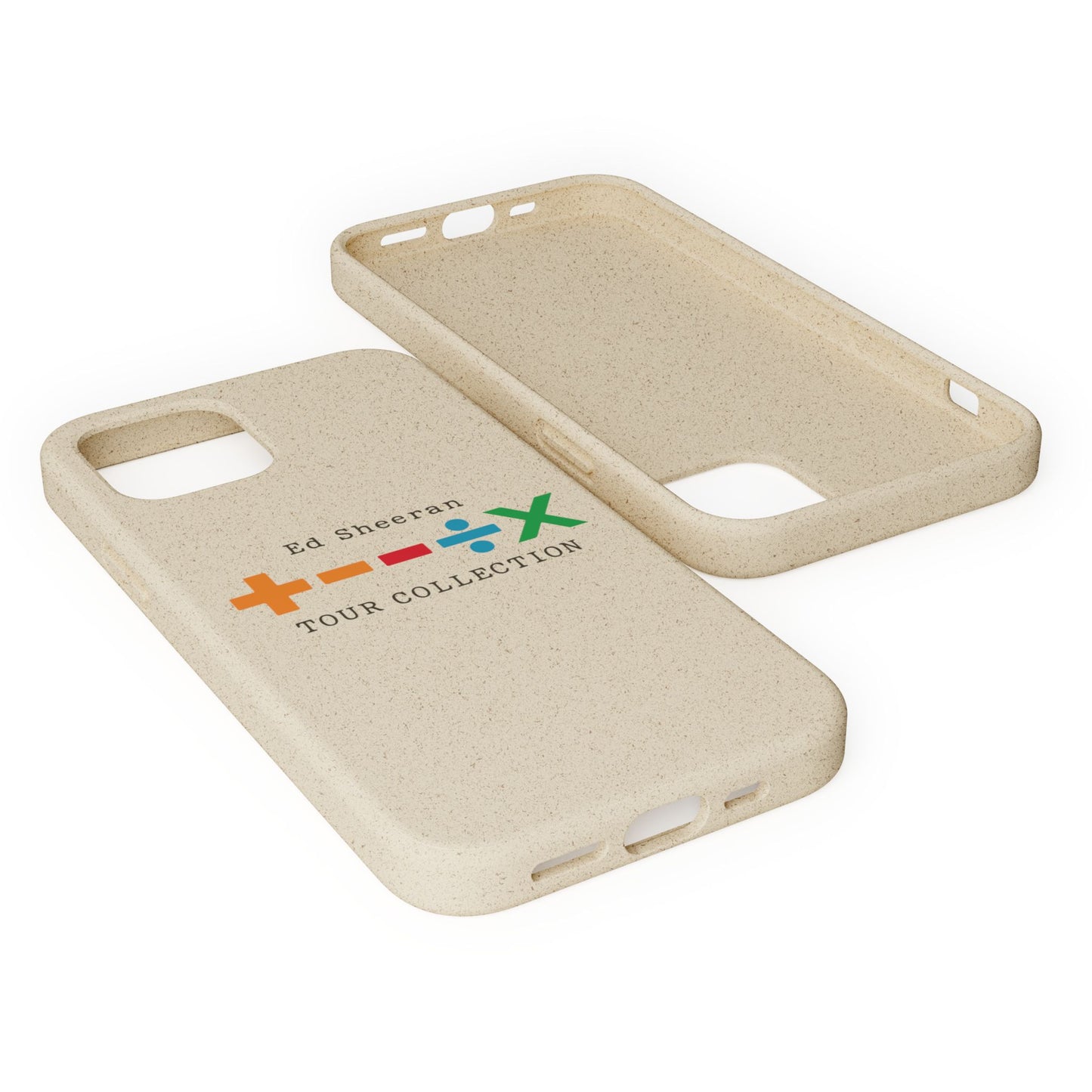 Biodegradable Cases for iPhone 12 to 16 Pro Max Showcasing – Ed Sheeran Edition