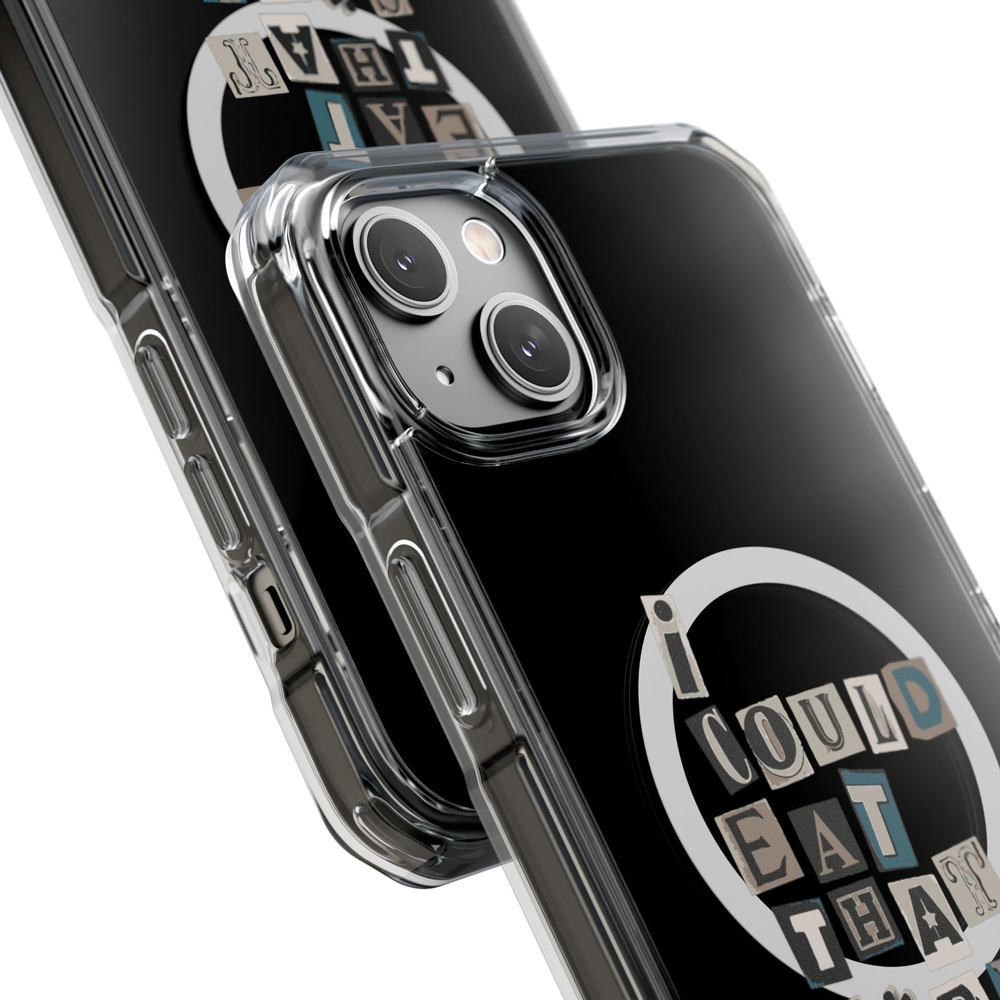 Mixed Message Collage Magnetic Clear Impact Case