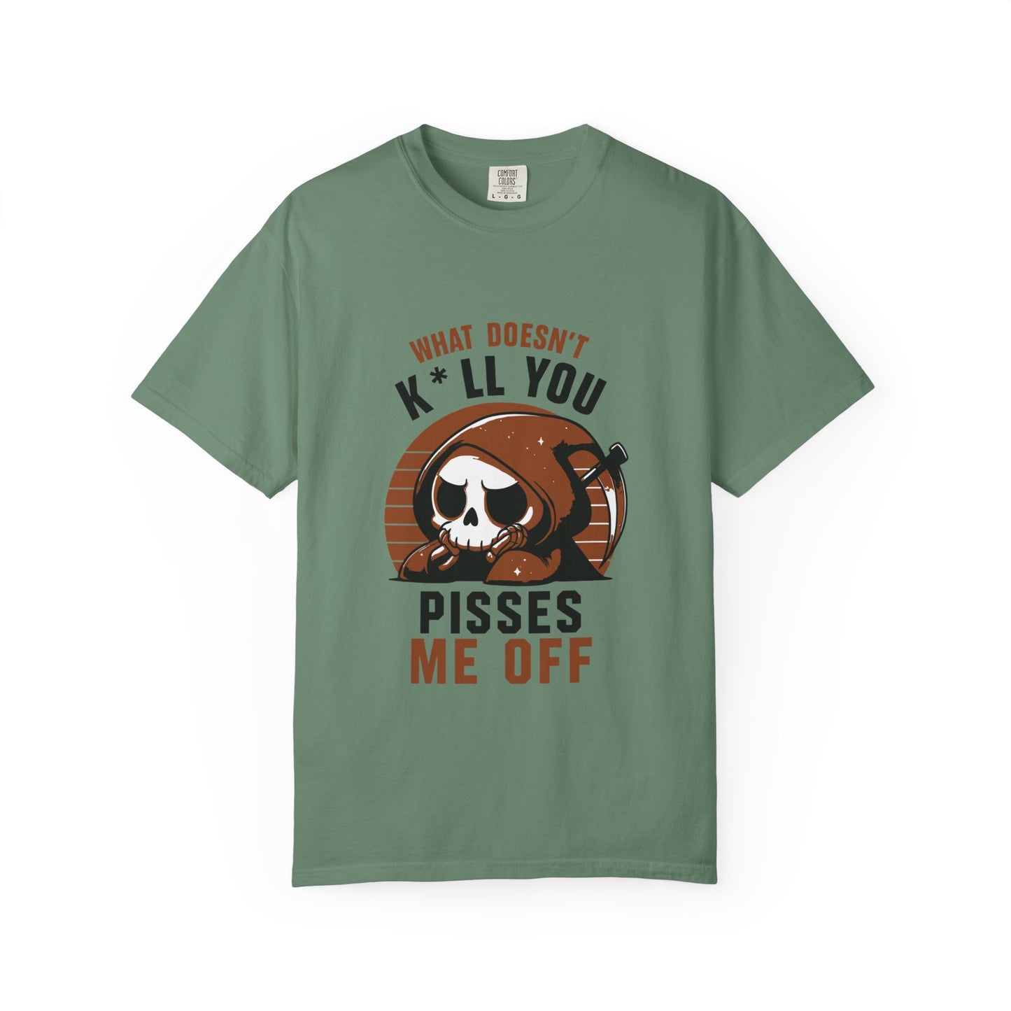 Dyed T-shirt – Snazzy Piss Me off Edition