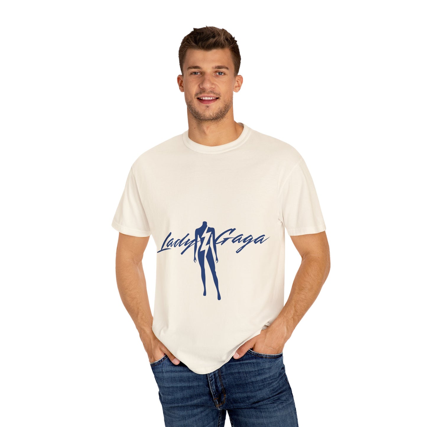 Bolt Silhouette-Unisex Dyed Tshirt