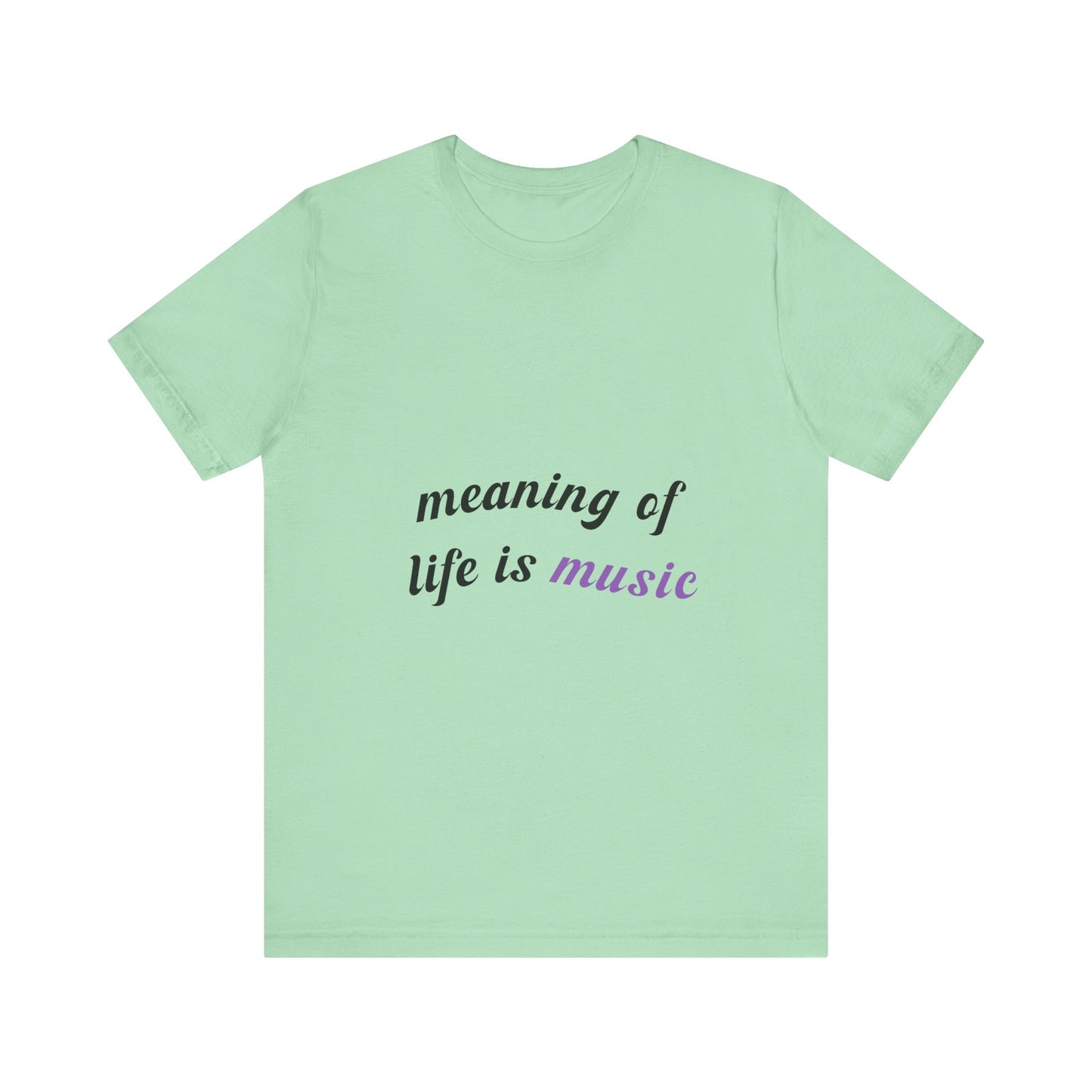 Feel the Music Vibe Unisex Jersey short sleeve tee