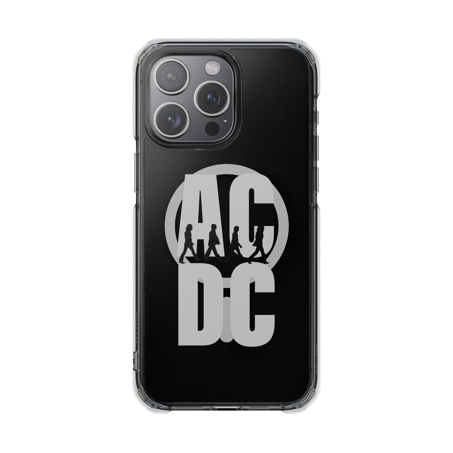 Retro Walk Rock Magnetic Clear Impact case