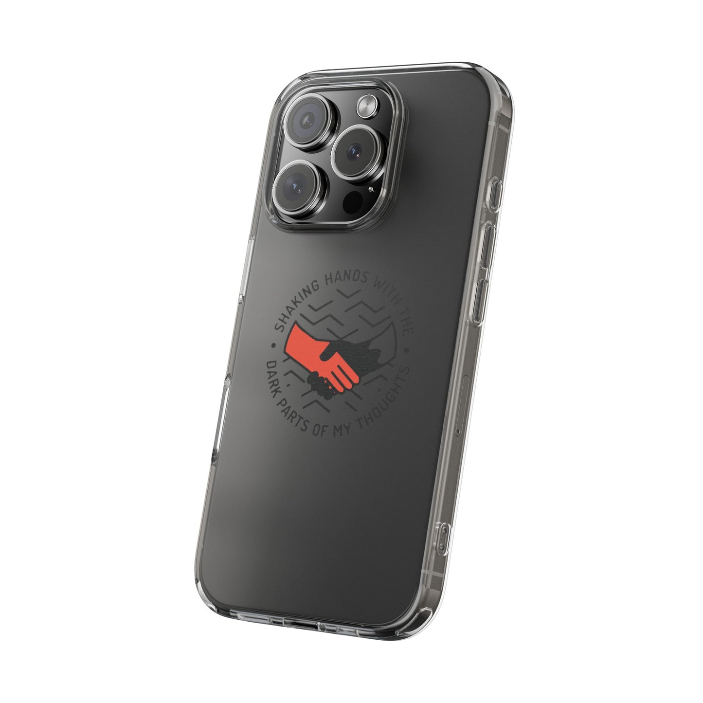 Dark Grip Clear Case