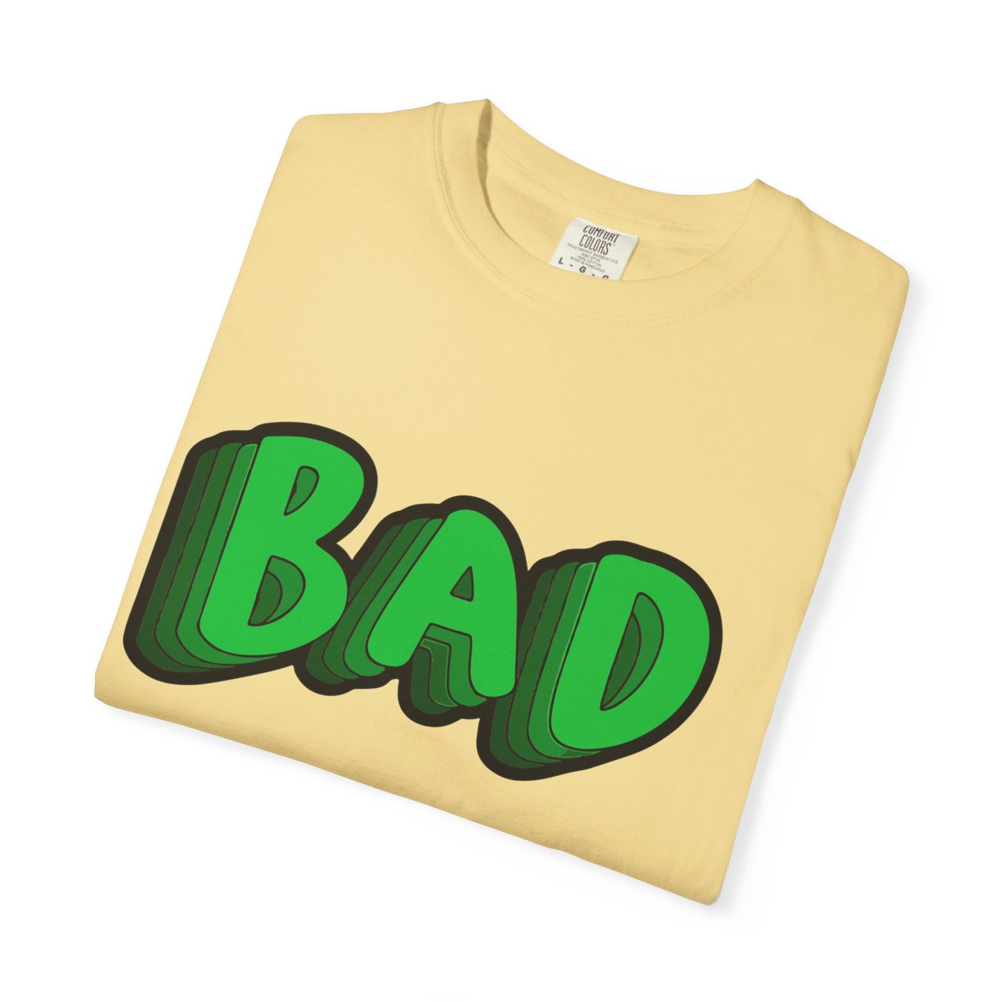 Bold 3D Bad Mood Unisex Dyed T-shirt
