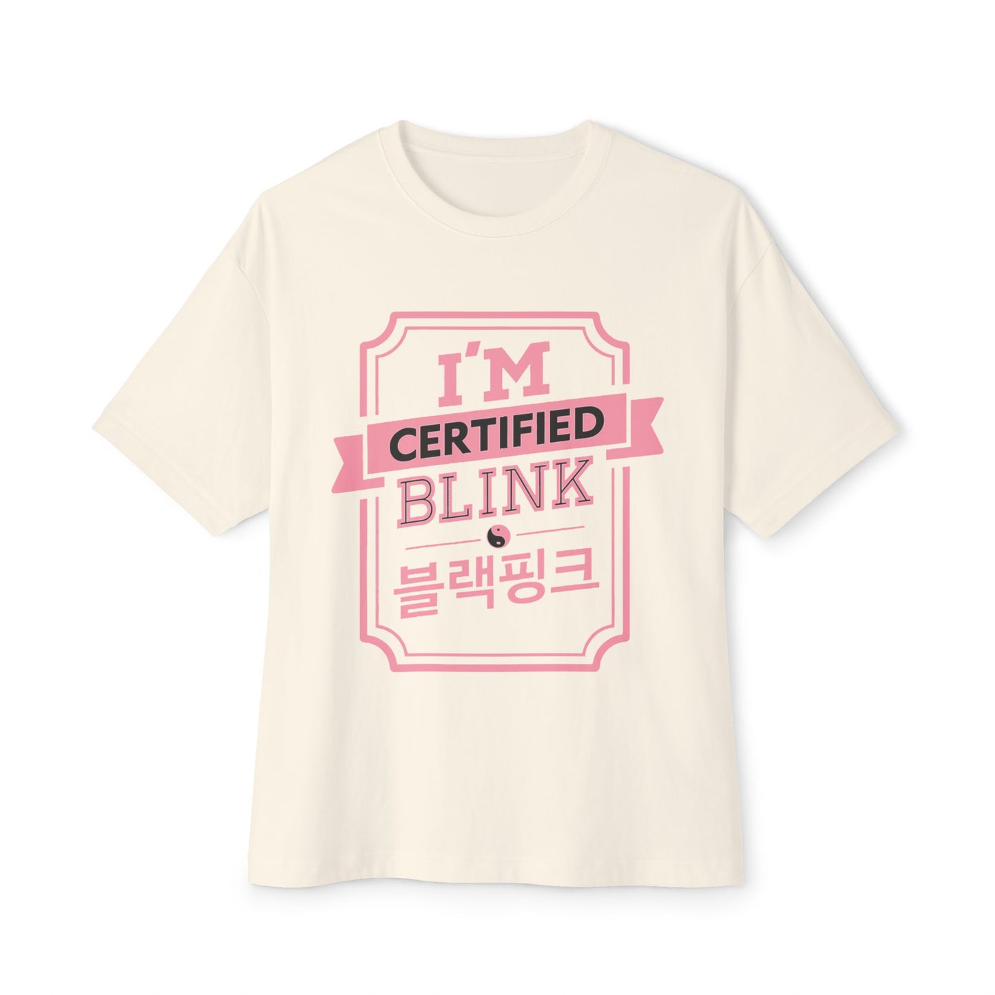 Certified BLINK Badge – Oversized Boxy Tee