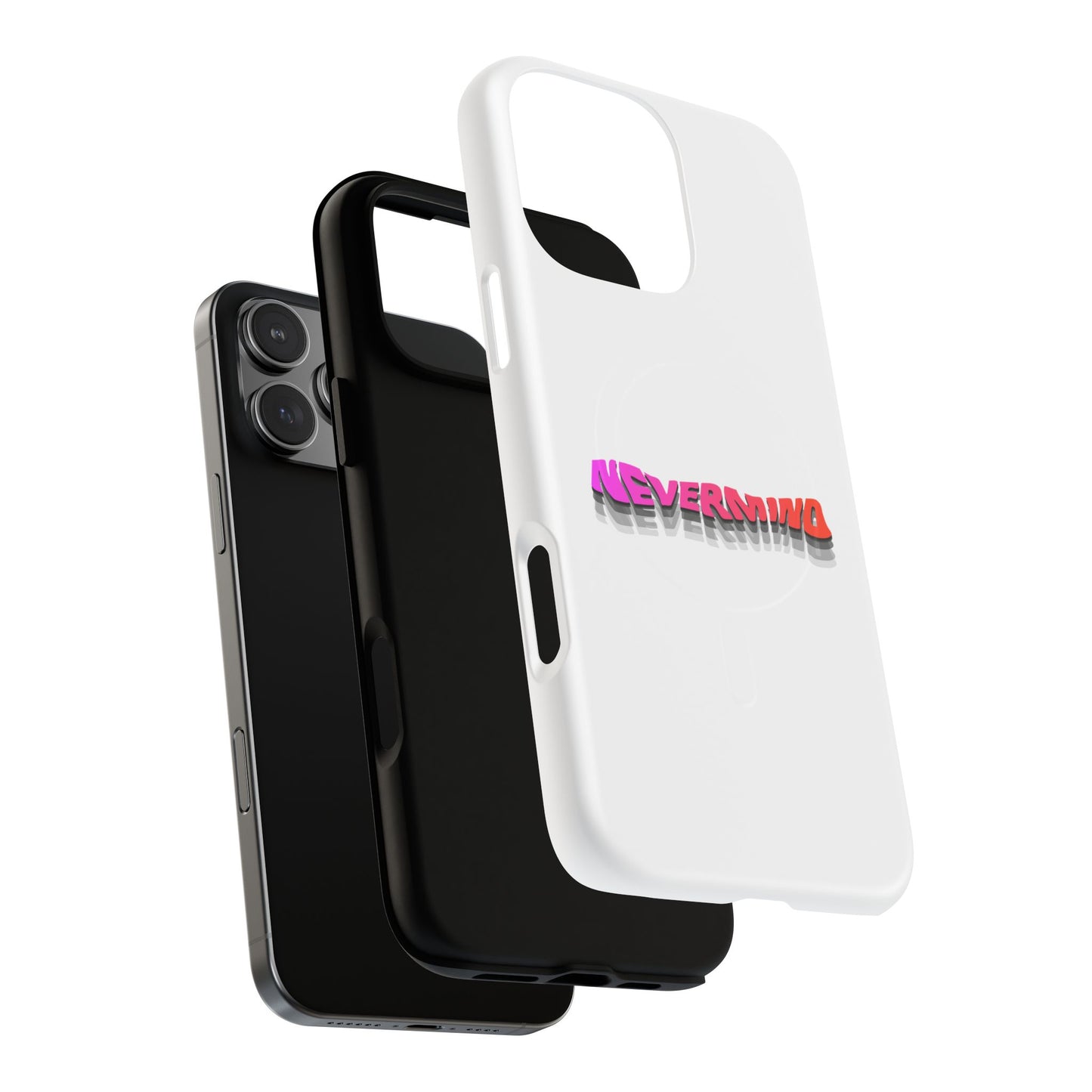 Wavy Groovy Typography Tough Magnetic Case