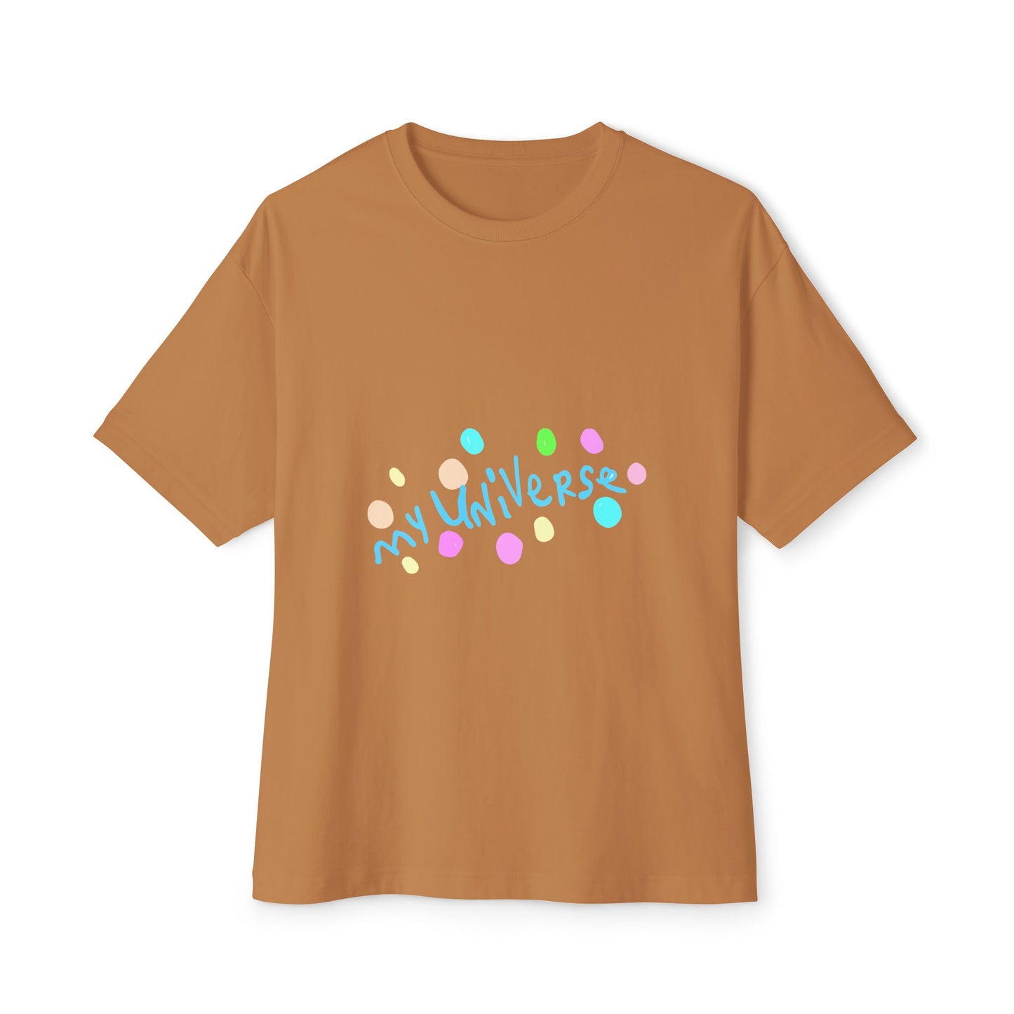 Pastel Universe Unisex Oversized Boxy Tee