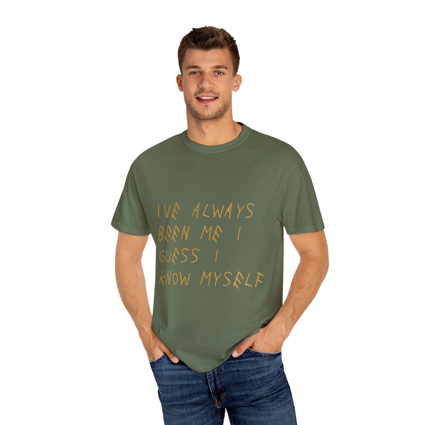 Know Myself Lyric Script Dyed Tshirt