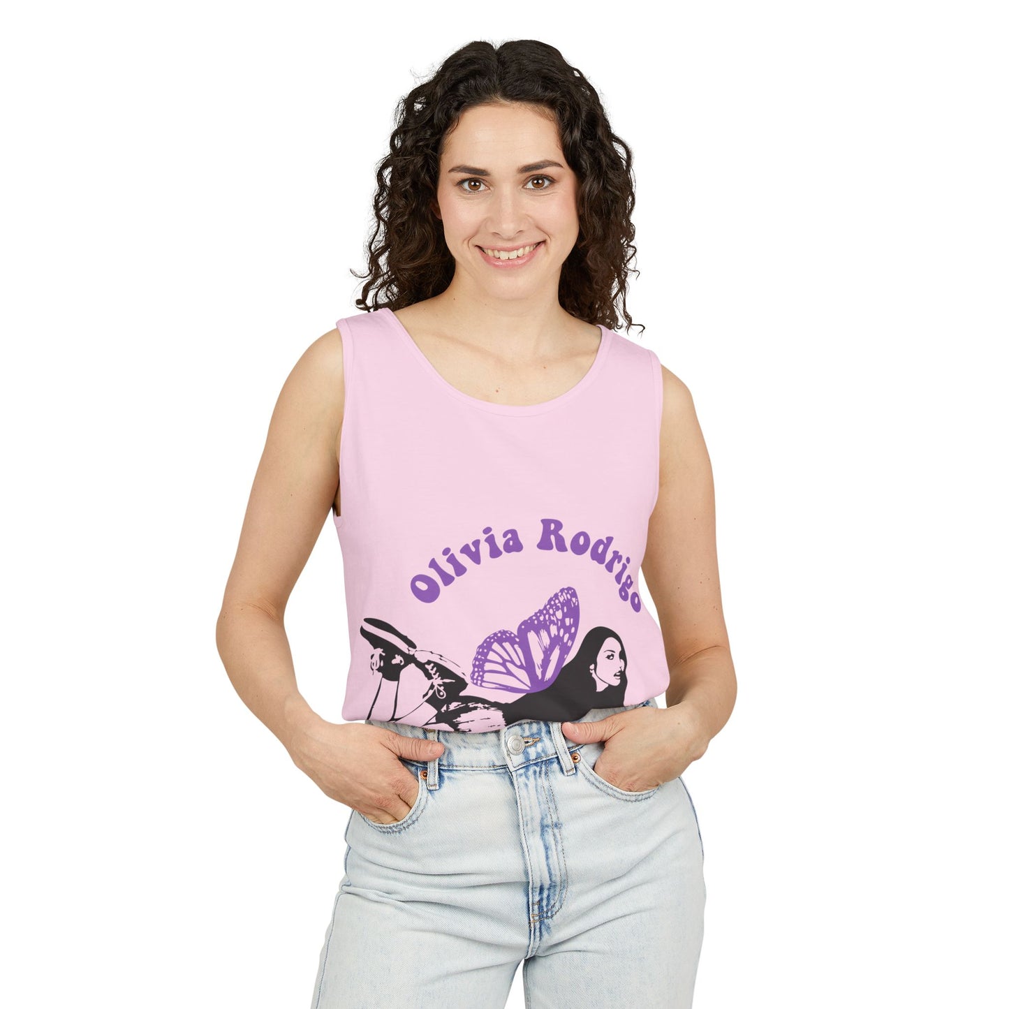 Olivia Rodrigo Butterfly Arc-Dyed Tank Top