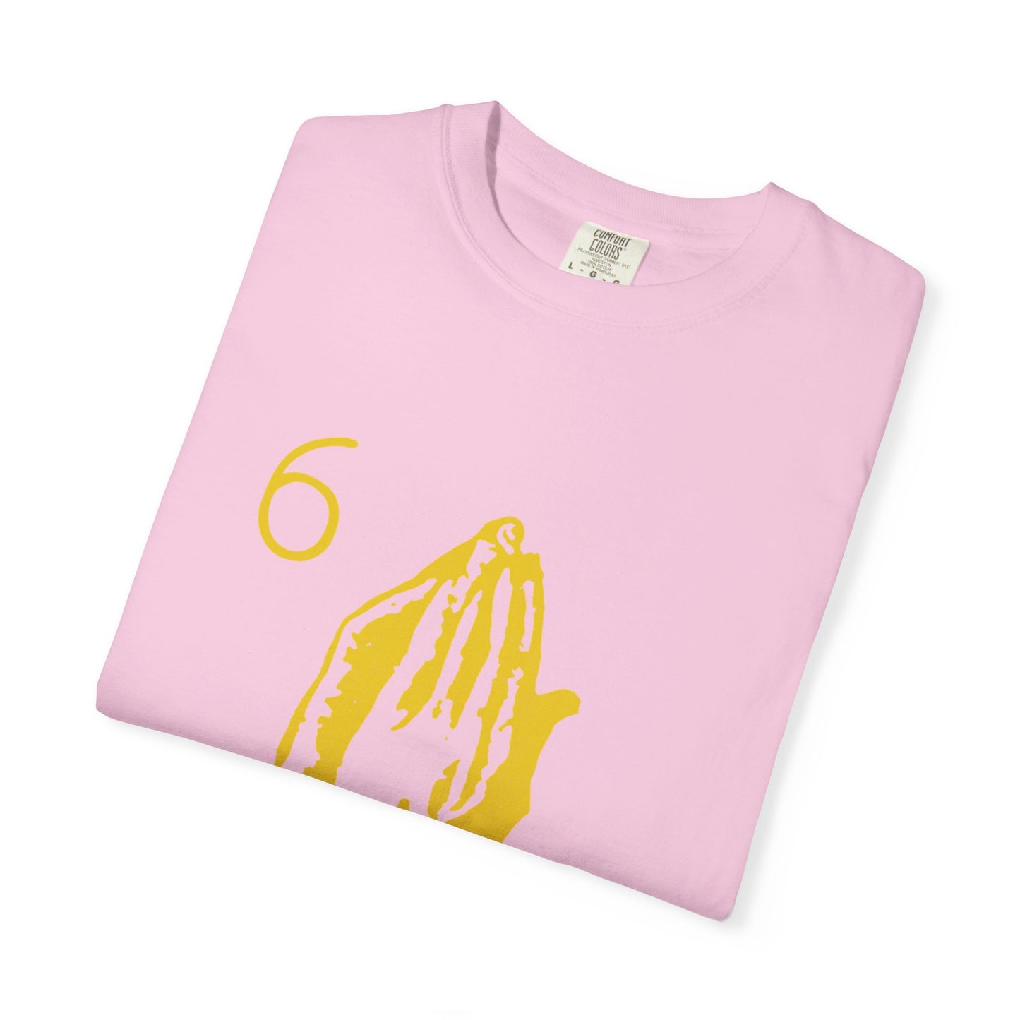 6 God Prayer Hands Dyed Tshirt