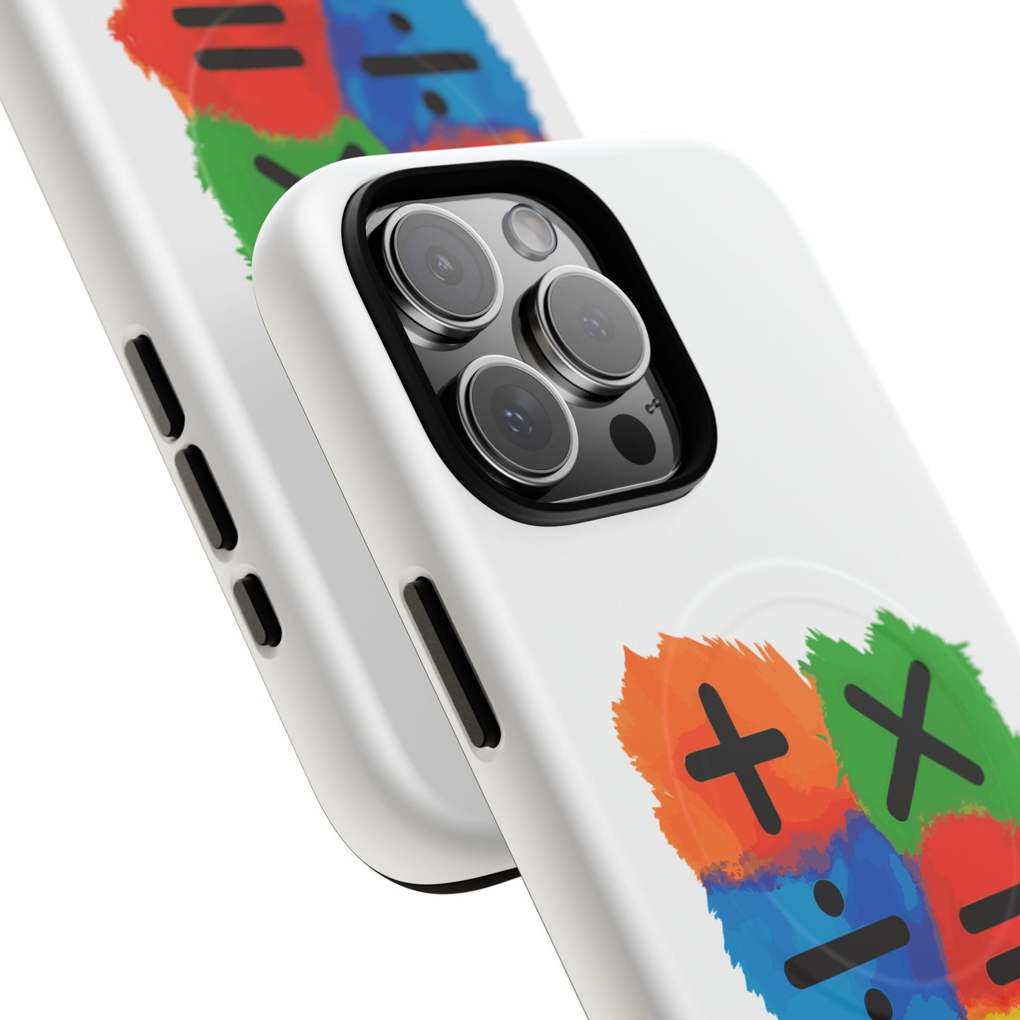 Orange Equals Symbol Tough Magnetic case