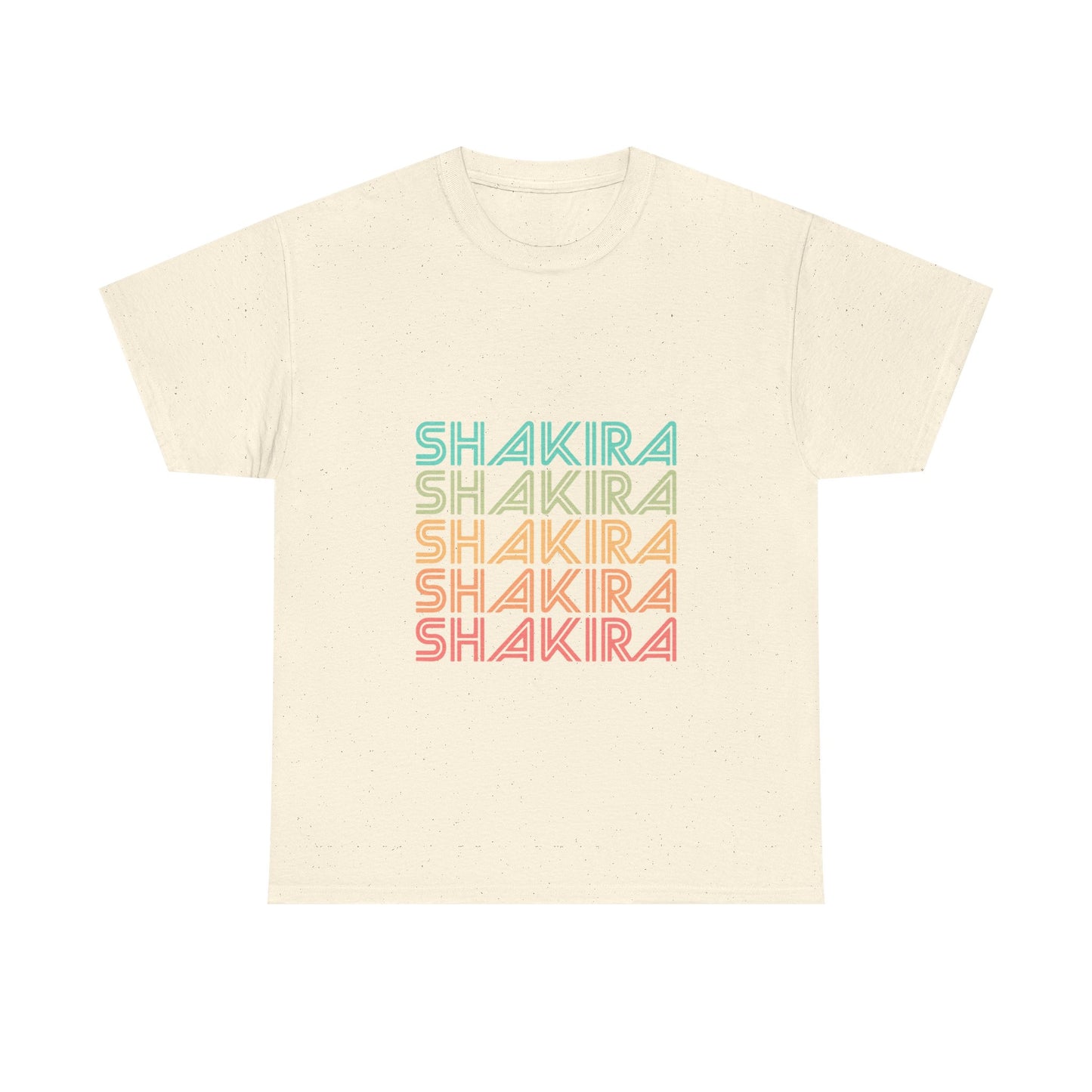 Retro Pop Lines Unisex Heavy cotton tee