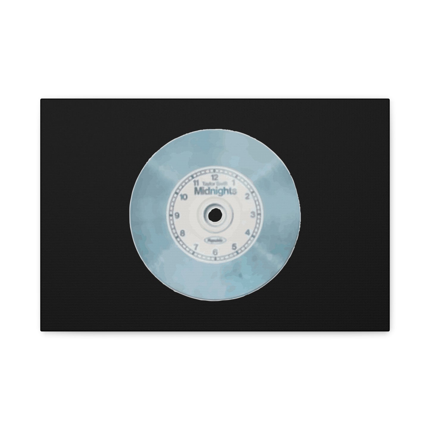 Midnight Vinyl Vibes Matte Canvas