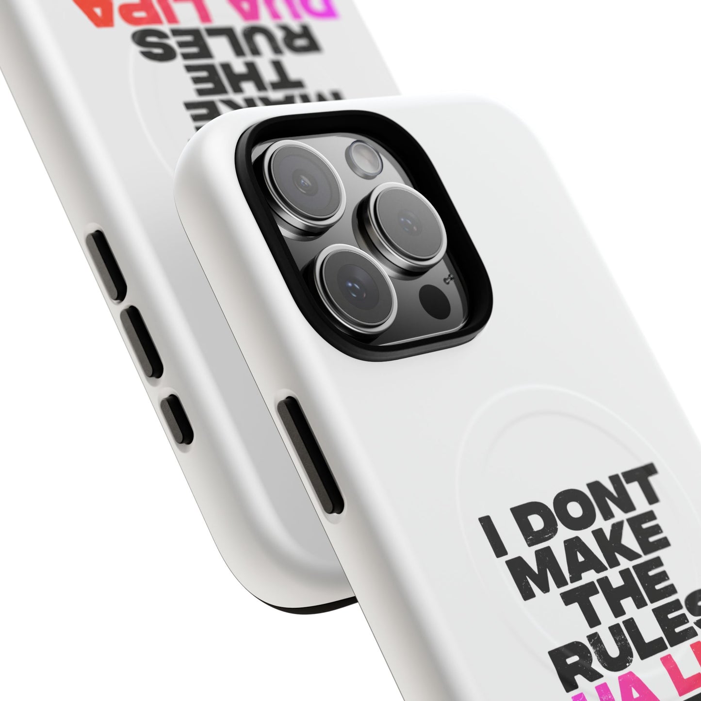 Retro Fade Letter Tough Magnetic Case