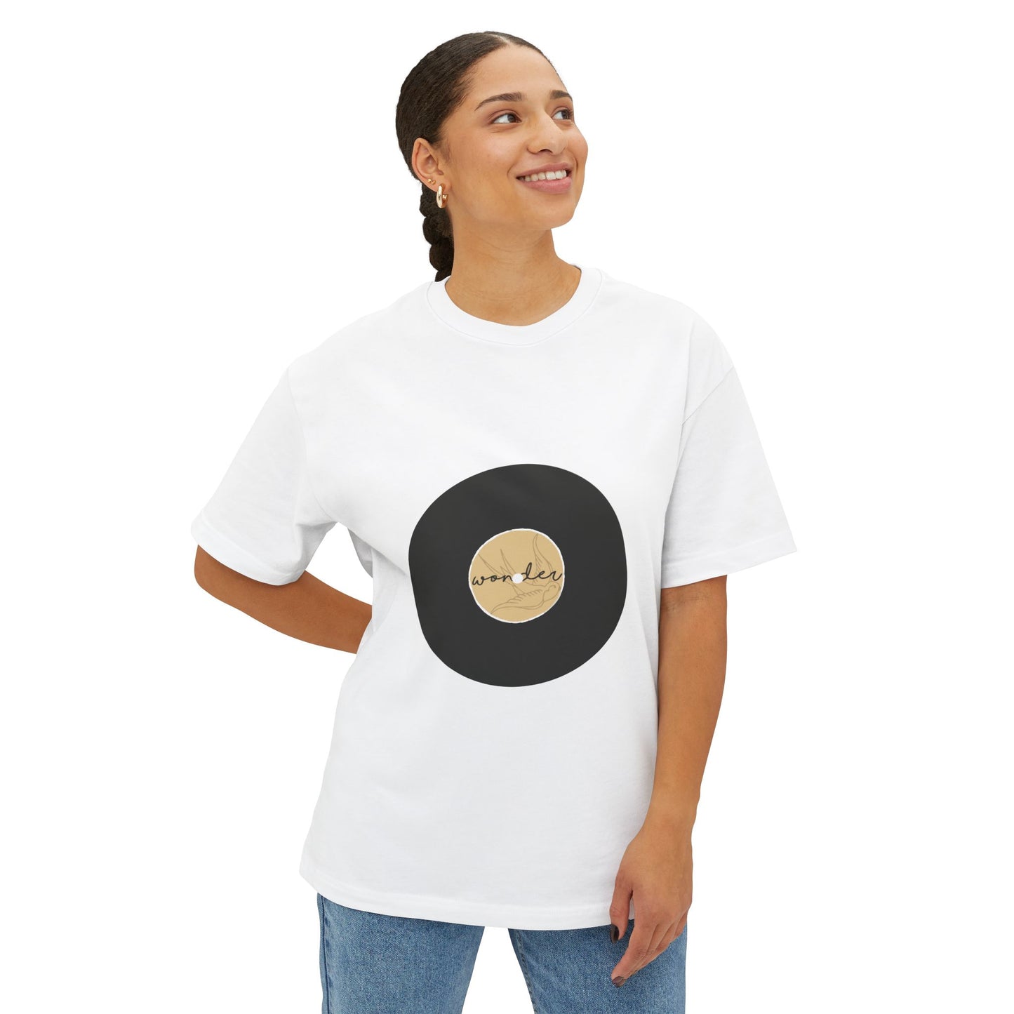 Wonder Spin Unisex Oversized Boxy Tee