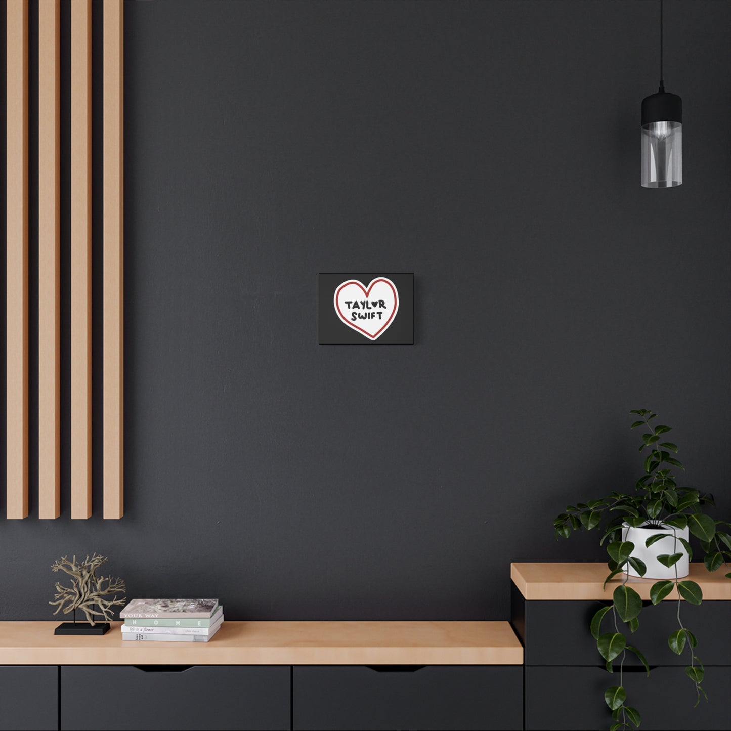 Heartbeats & Midnights Matte Canvas