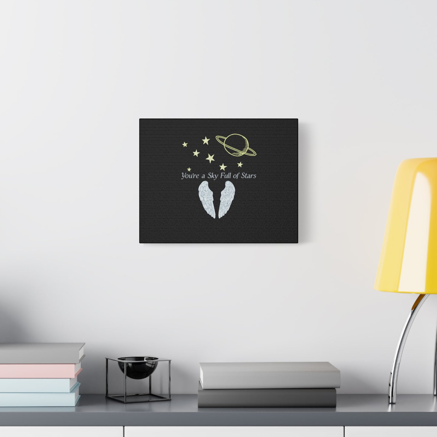 Starry Sky Wings Canvas