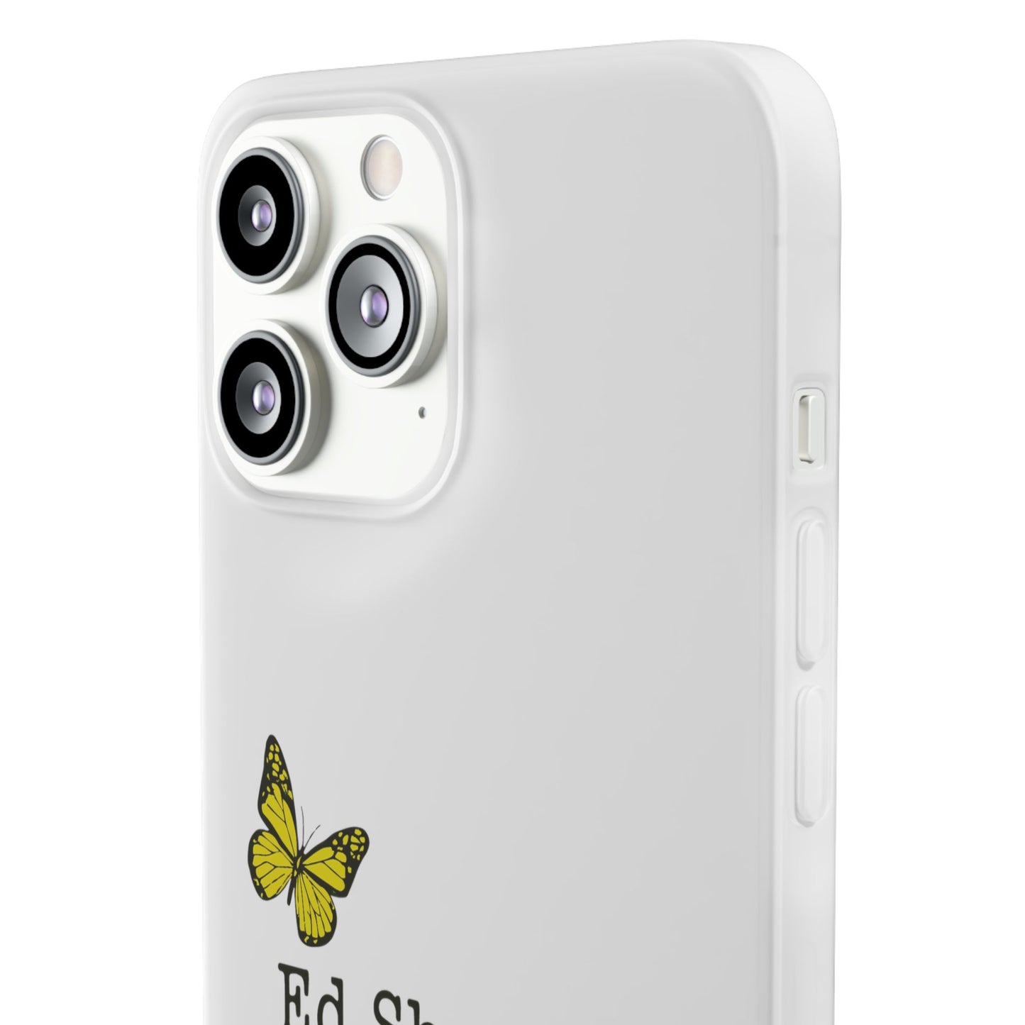 Flexi Case – Ed Sheeran butterfly edition (iPhone X–16 Pro Max)