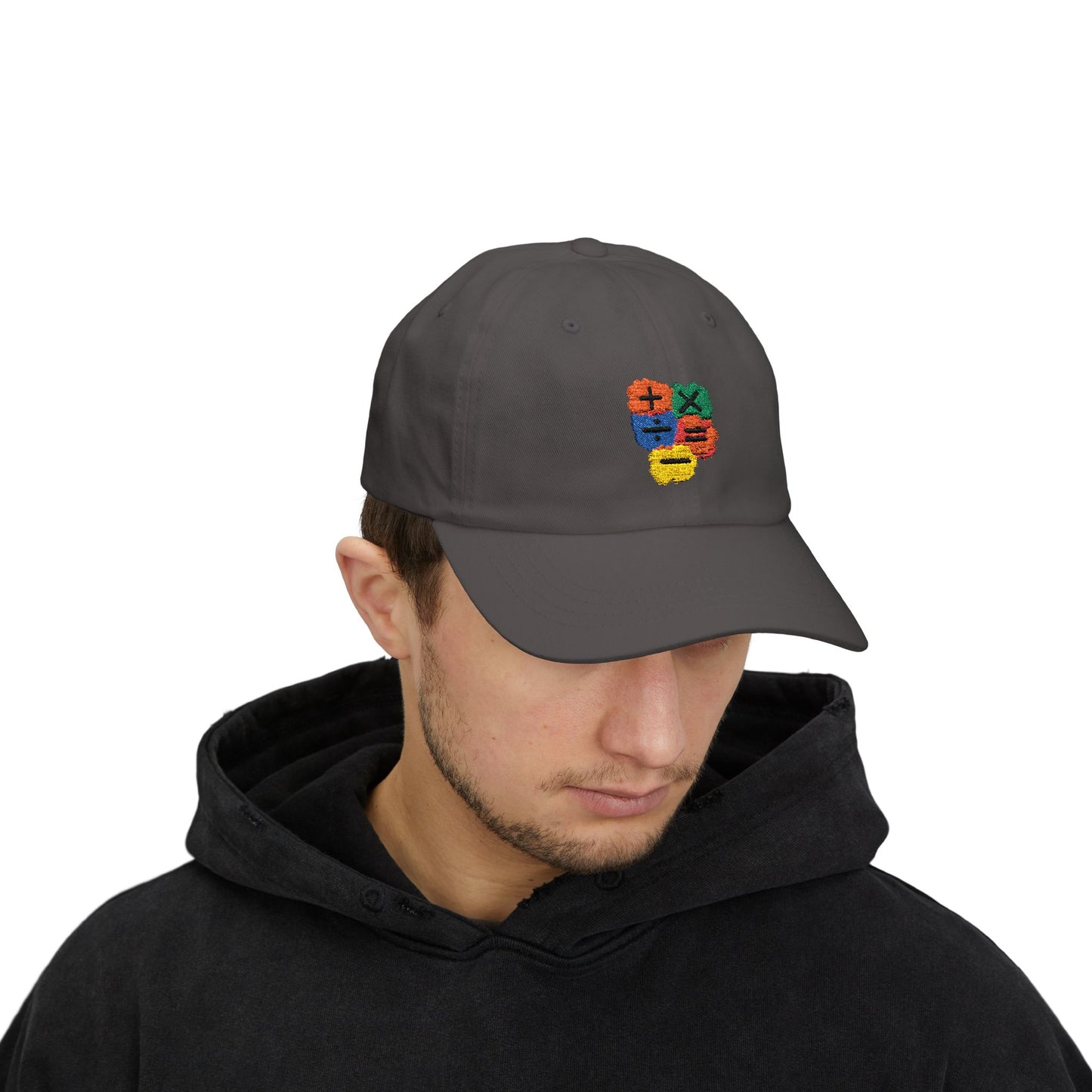 Orange Equals Symbol Classic Dad Cap