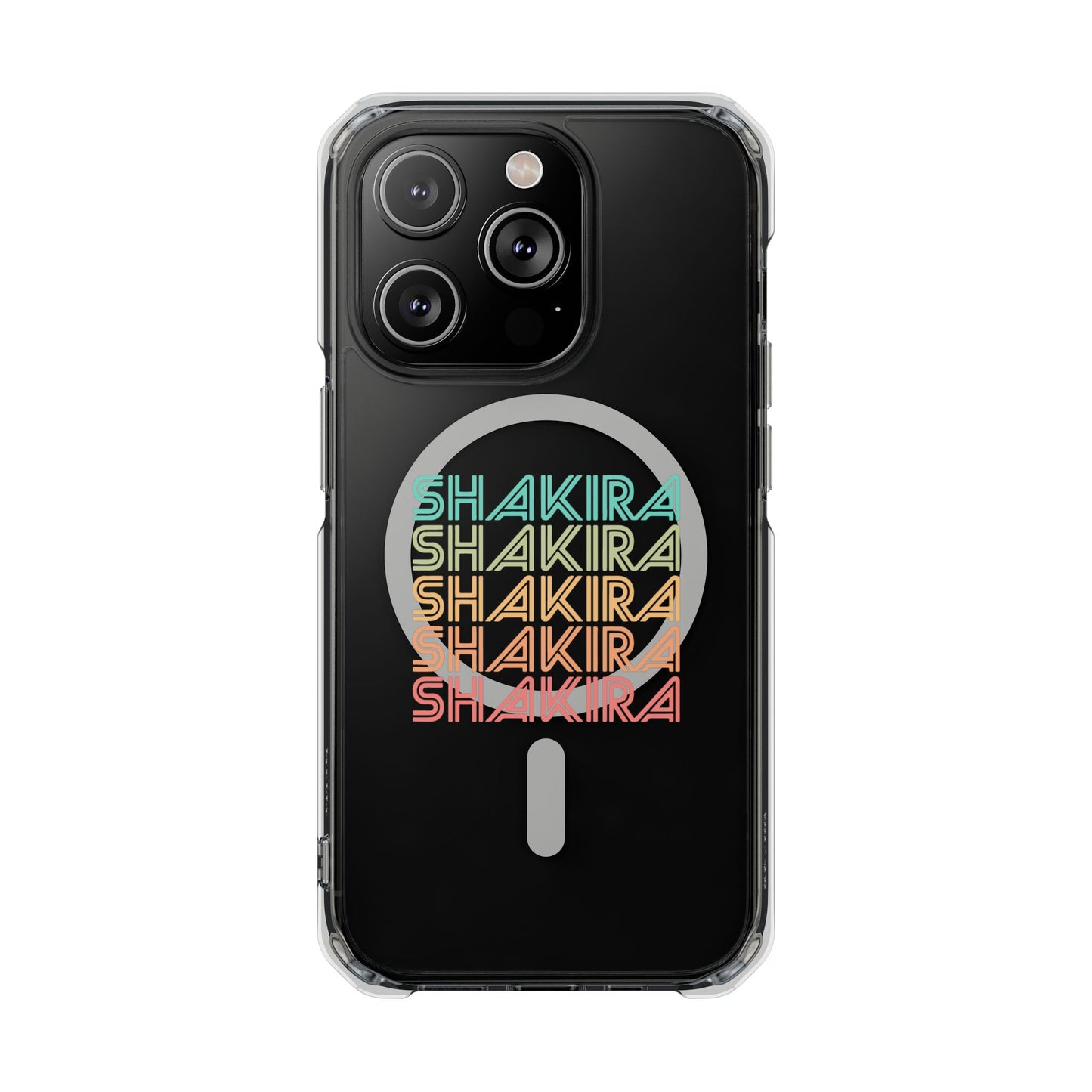 Retro Pop Lines Clear Impact case