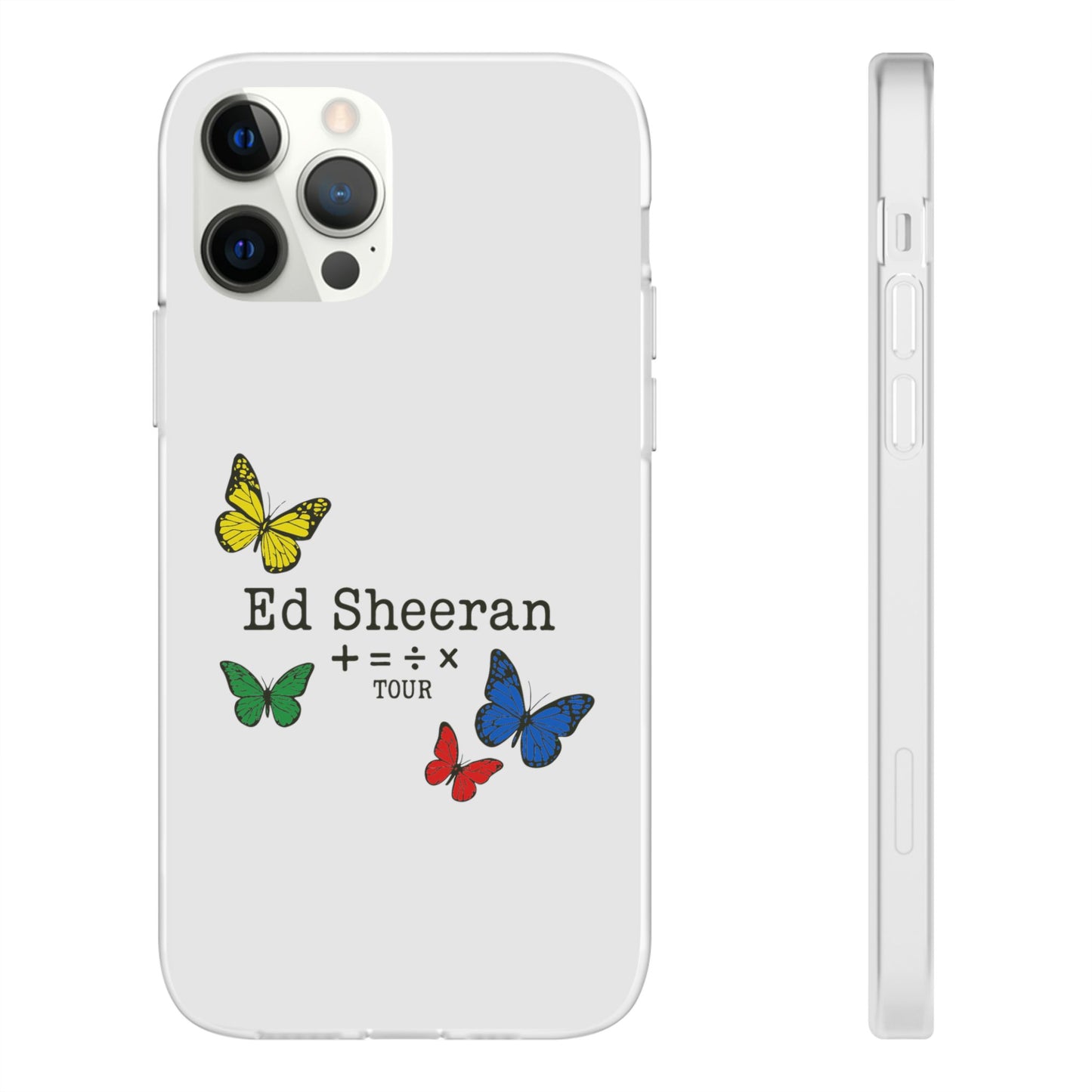 Ed Sheeran Butterfly iPhone Flexi Case | SnazzyMerch