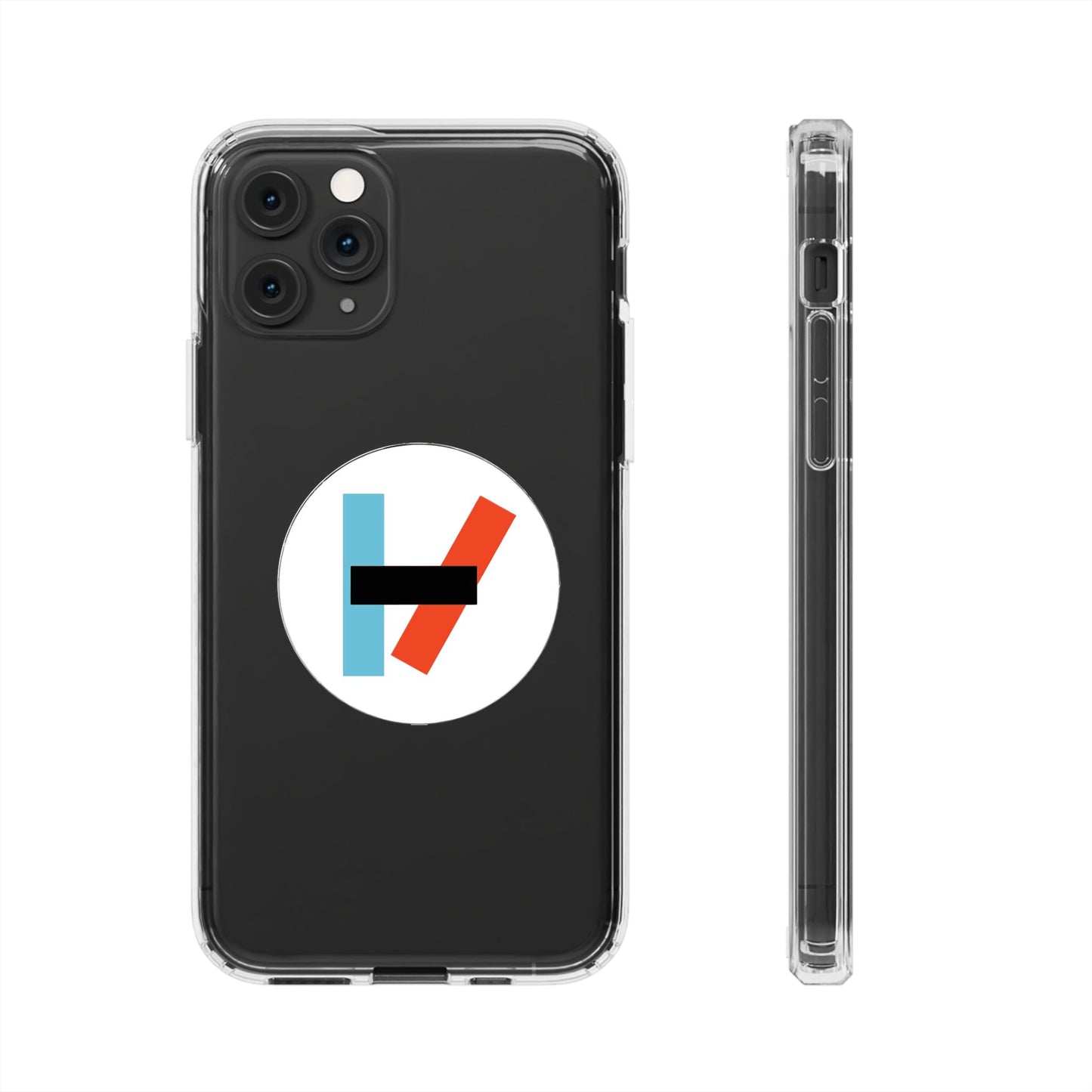 Circle Flame Clear Case