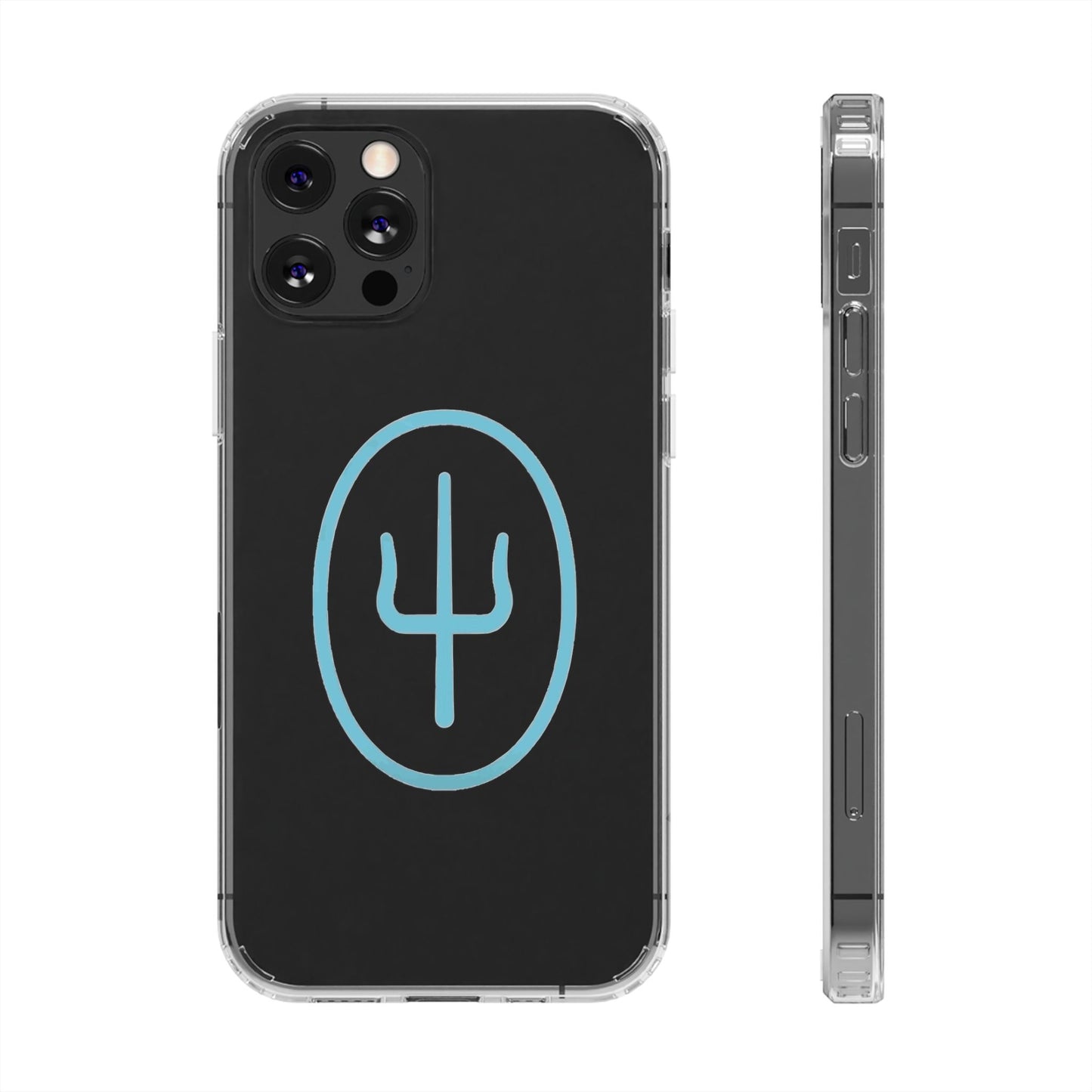 Split Mark Clear Case